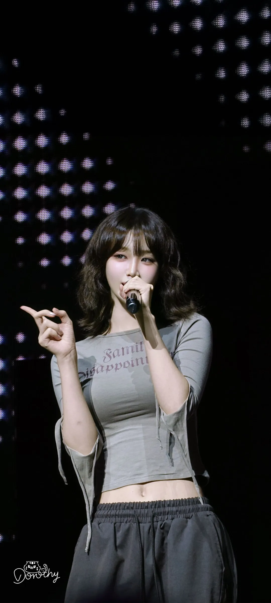Wallpaper layar kunci hp Kim Chae-won 4K HD download — IZ*ONE, LE SSERAFIM