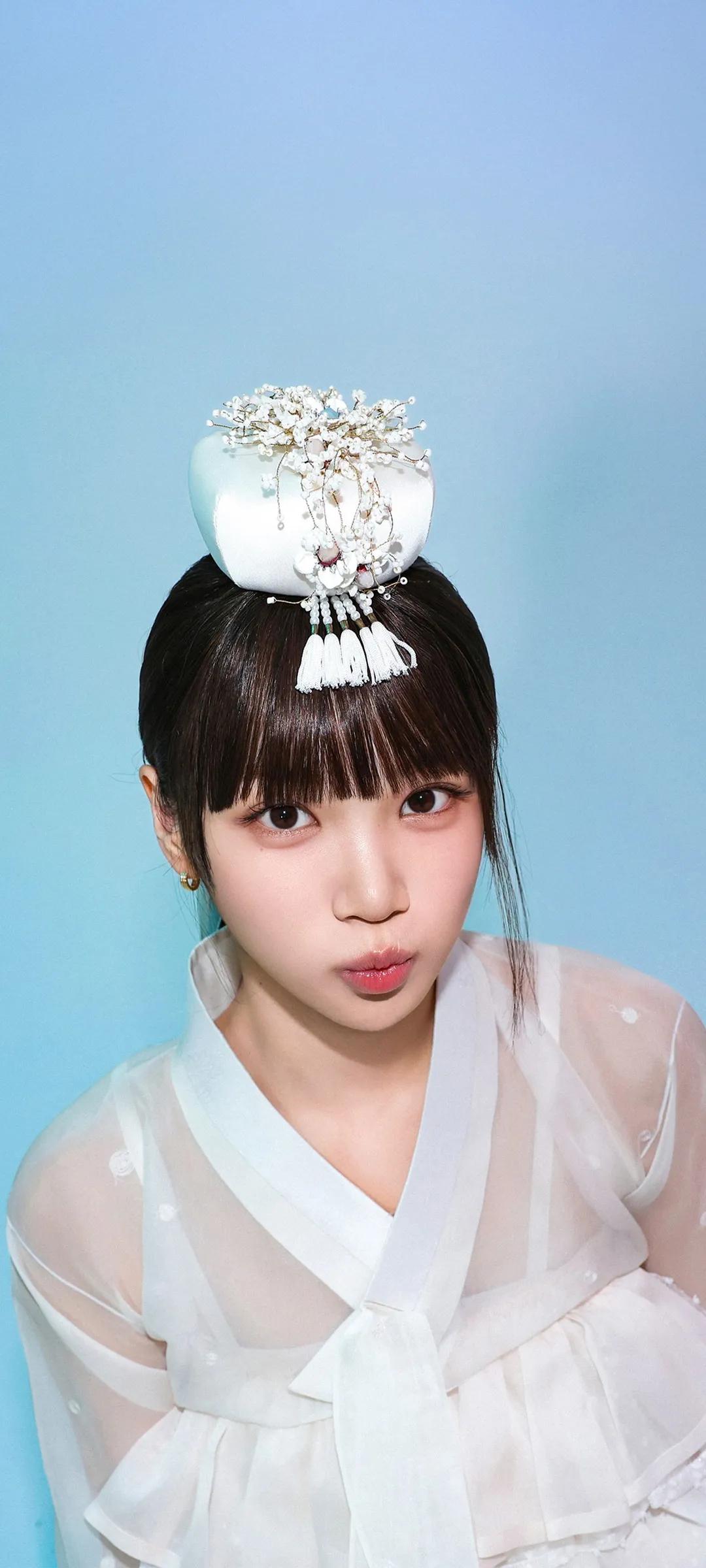 Wallpaper layar kunci hp Kim Chae-won 4K HD download — IZ*ONE, LE SSERAFIM