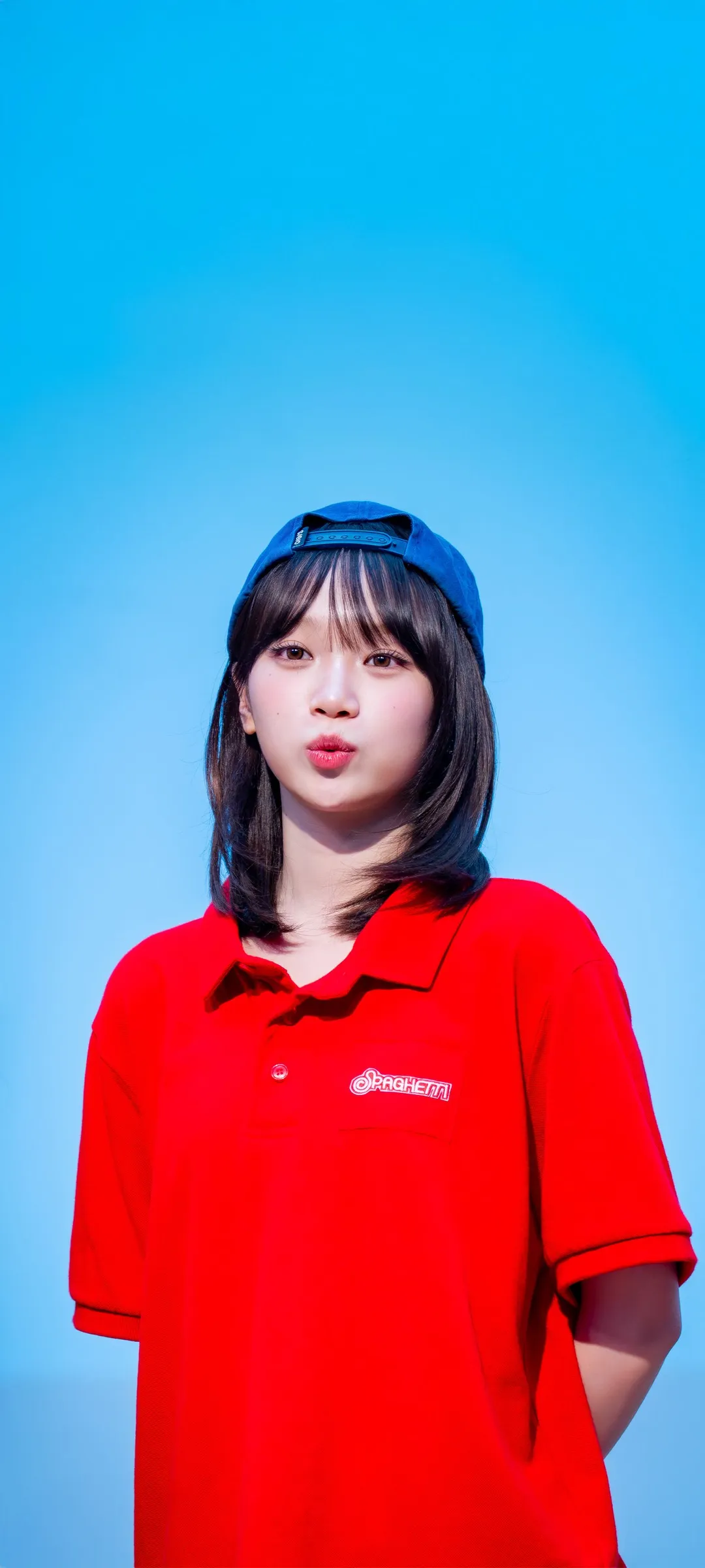Wallpaper layar kunci hp Kim Chae-won 4K HD download — IZ*ONE, LE SSERAFIM