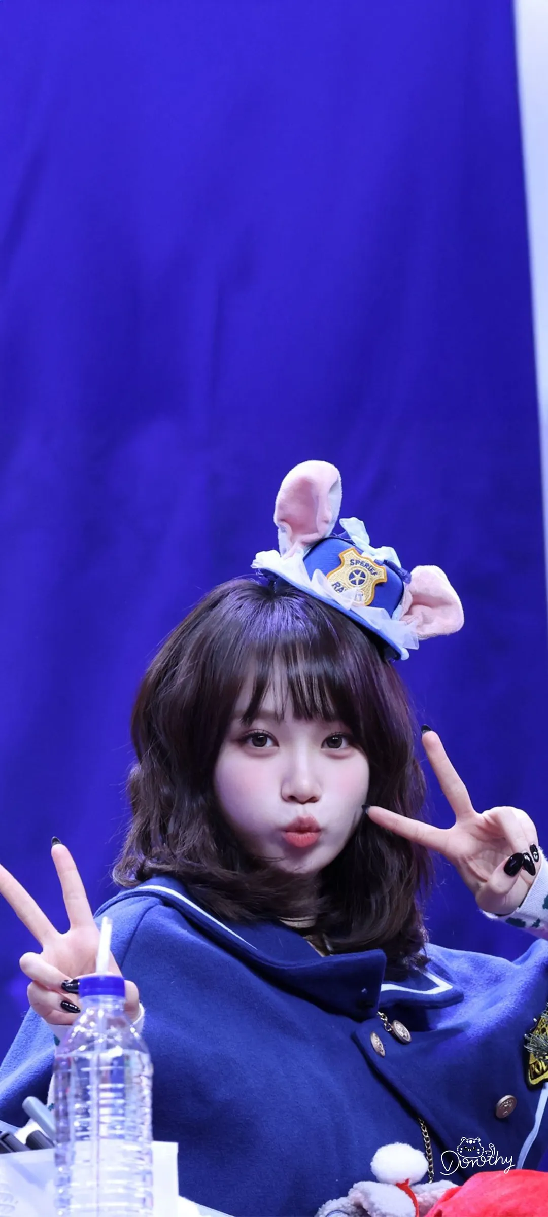 Kim Chae-won lock screen phone wallpaper 4K HD download — IZ*ONE, LE SSERAFIM