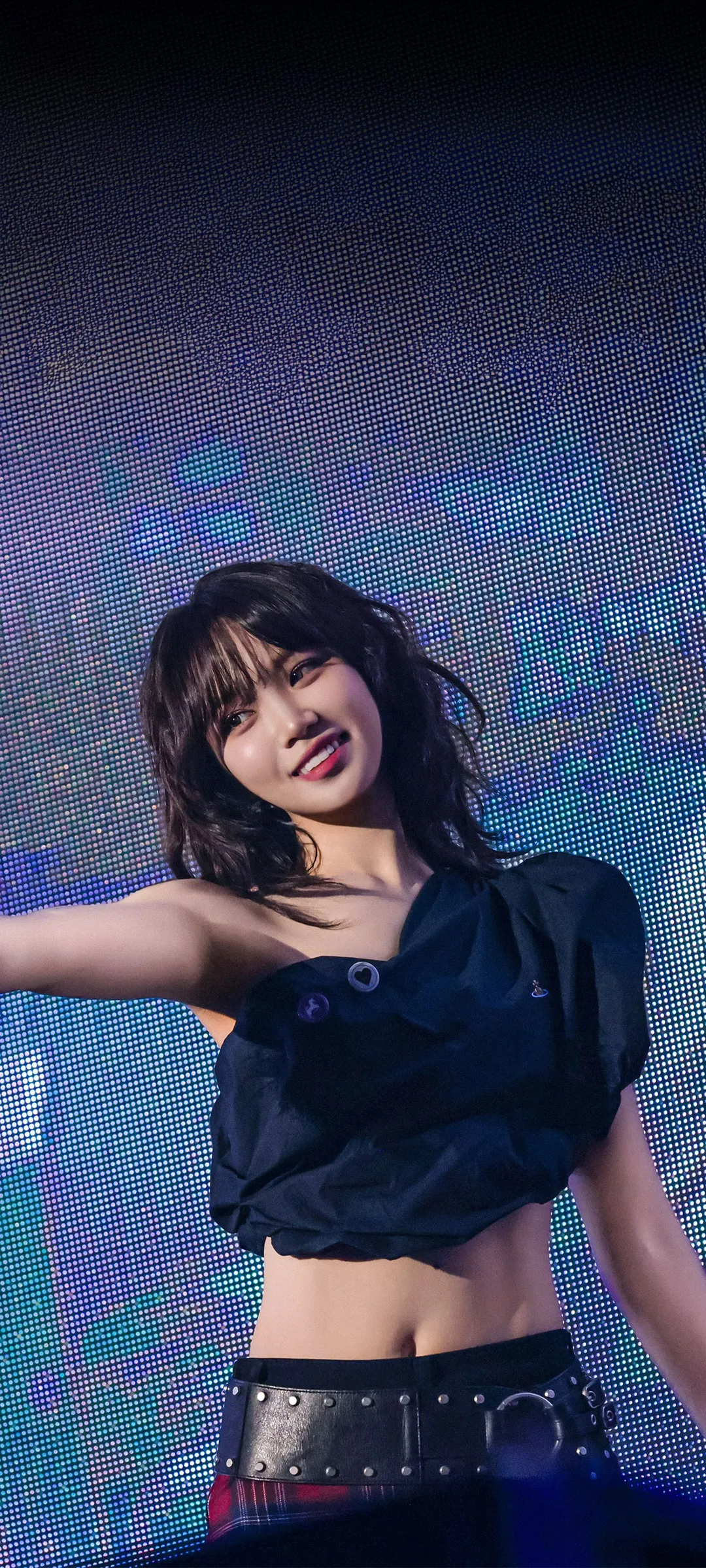 Kim Chae-won lock screen phone wallpaper 4K HD download — IZ*ONE, LE SSERAFIM