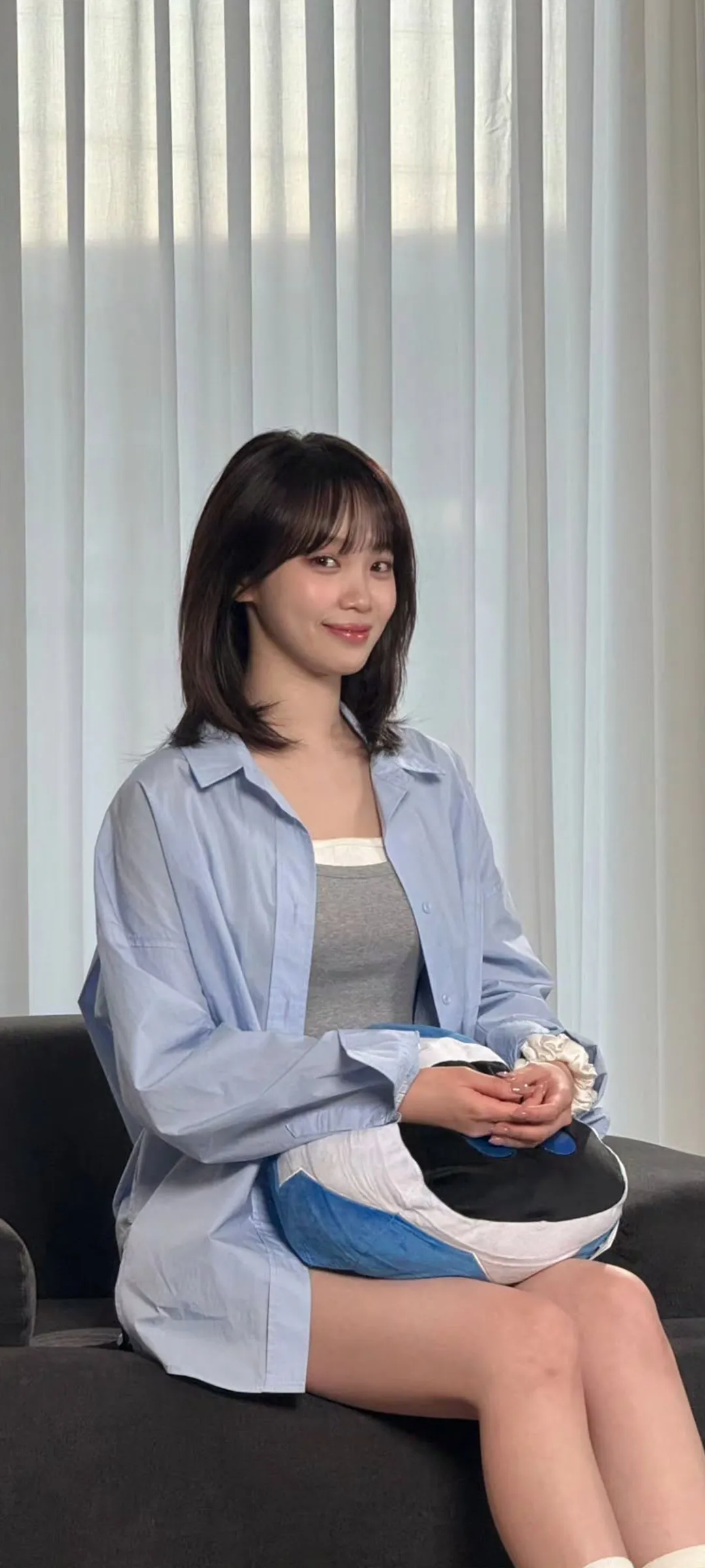 Kim Chae-won lock screen phone wallpaper 4K HD download — IZ*ONE, LE SSERAFIM