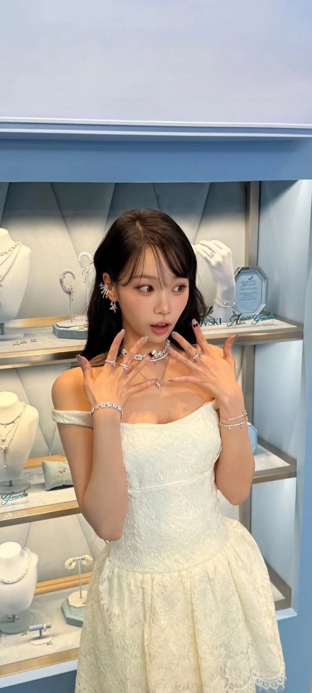 Wallpaper layar kunci hp Kim Chae-won 4K HD download — IZ*ONE, LE SSERAFIM