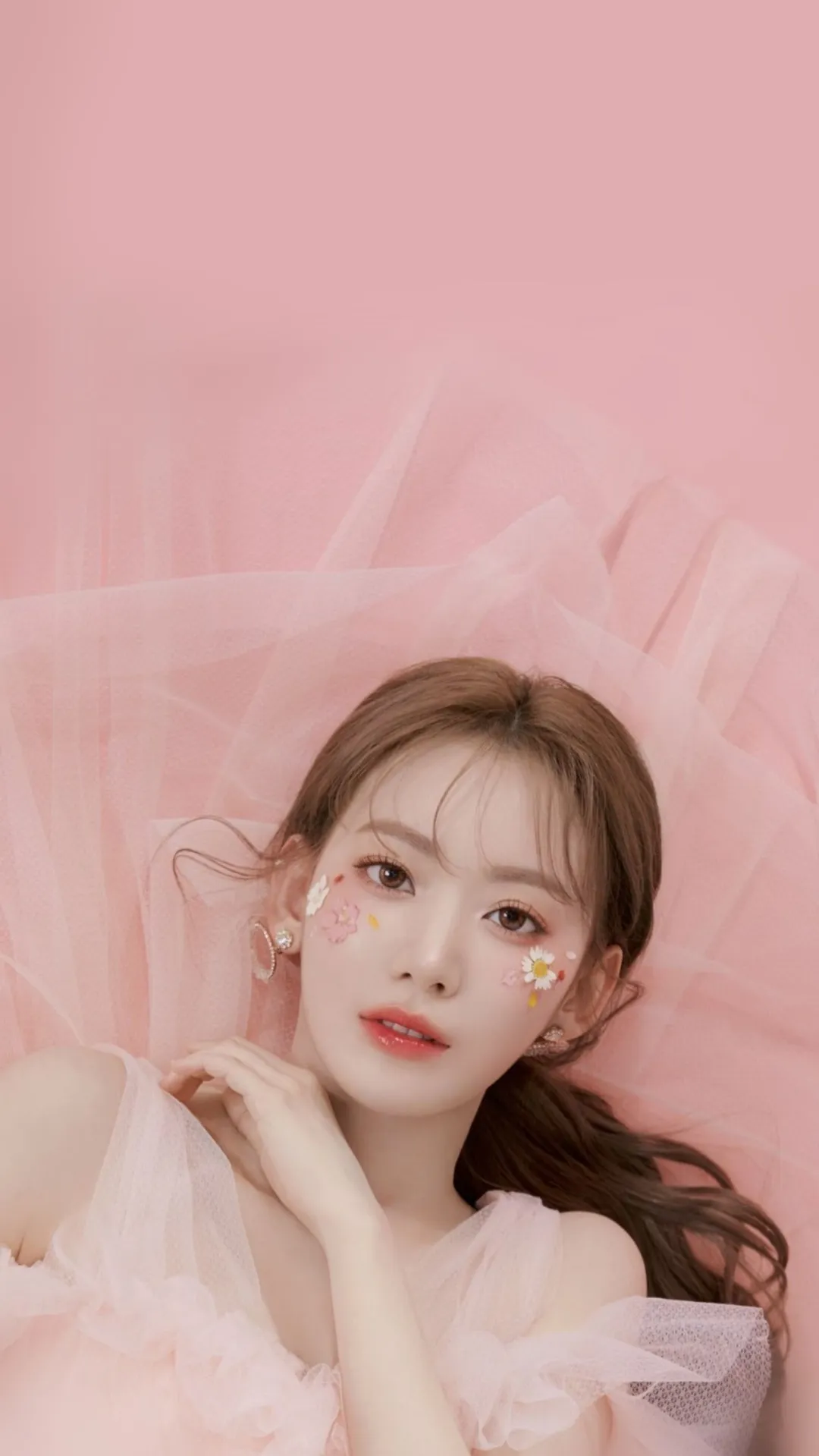 Fond d'écran de verrouillage mobile Sakura Miyawaki 4K HD télécharger — IZ*ONE, LE SSERAFIM