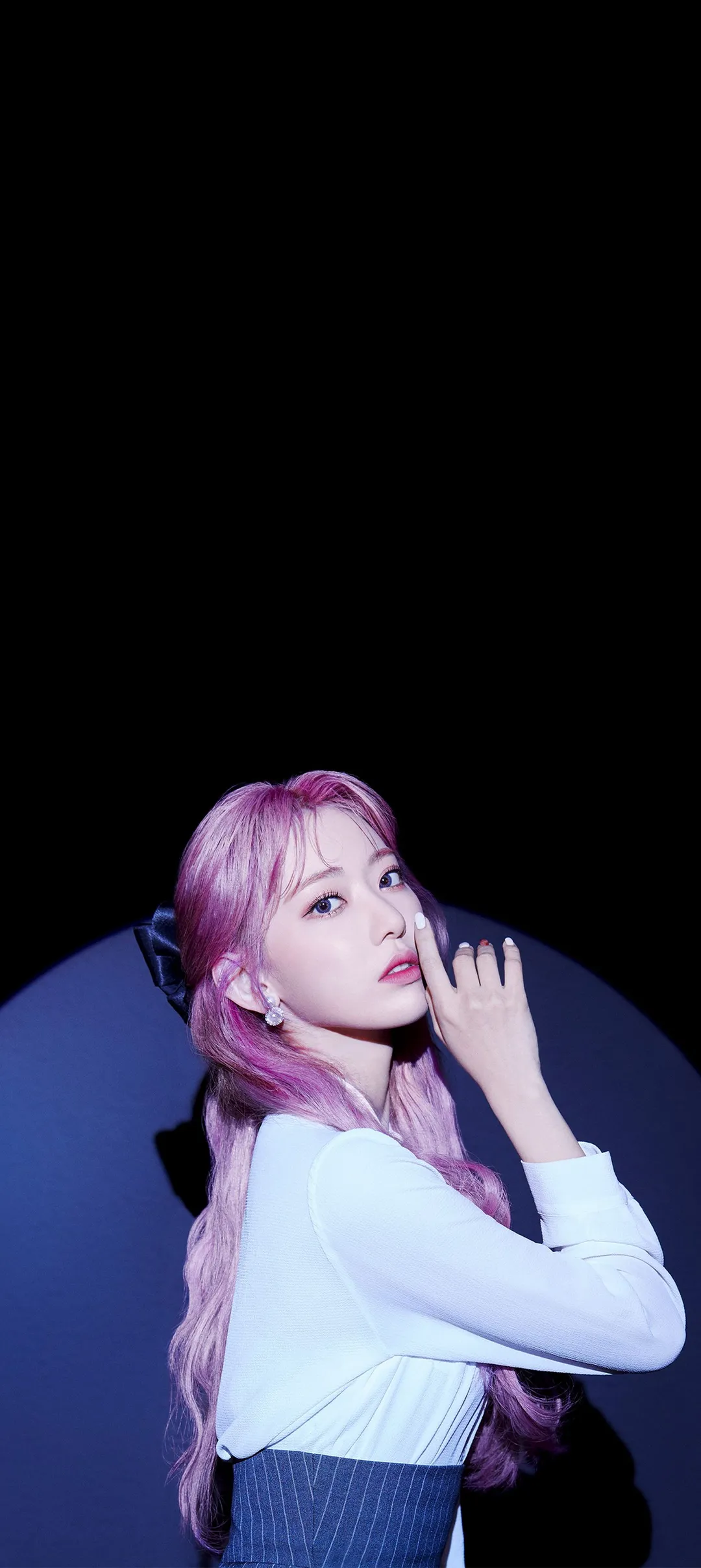 Fond d'écran de verrouillage mobile Sakura Miyawaki One-reeler 4K HD télécharger — IZ*ONE, LE SSERAFIM