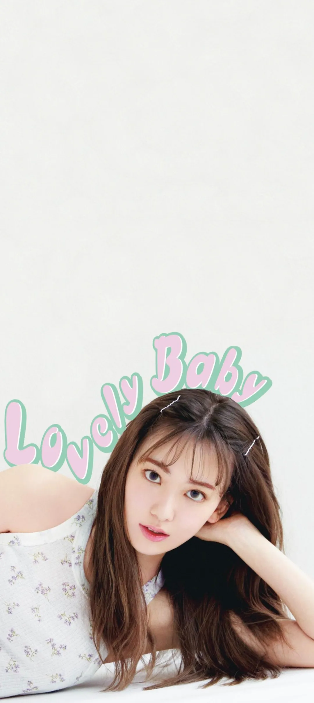 Fond d'écran de verrouillage mobile Sakura Miyawaki 4K HD télécharger — IZ*ONE, LE SSERAFIM