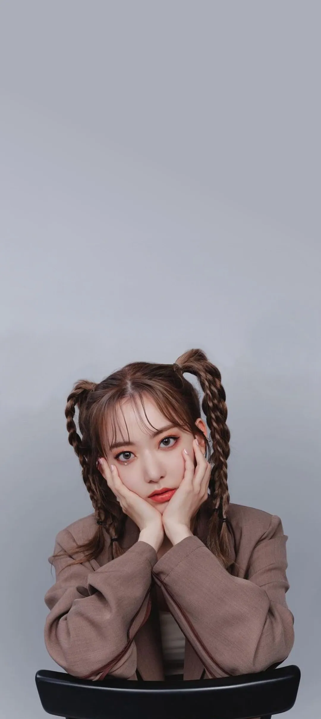Fond d'écran de verrouillage mobile Sakura Miyawaki 4K HD télécharger — IZ*ONE, LE SSERAFIM