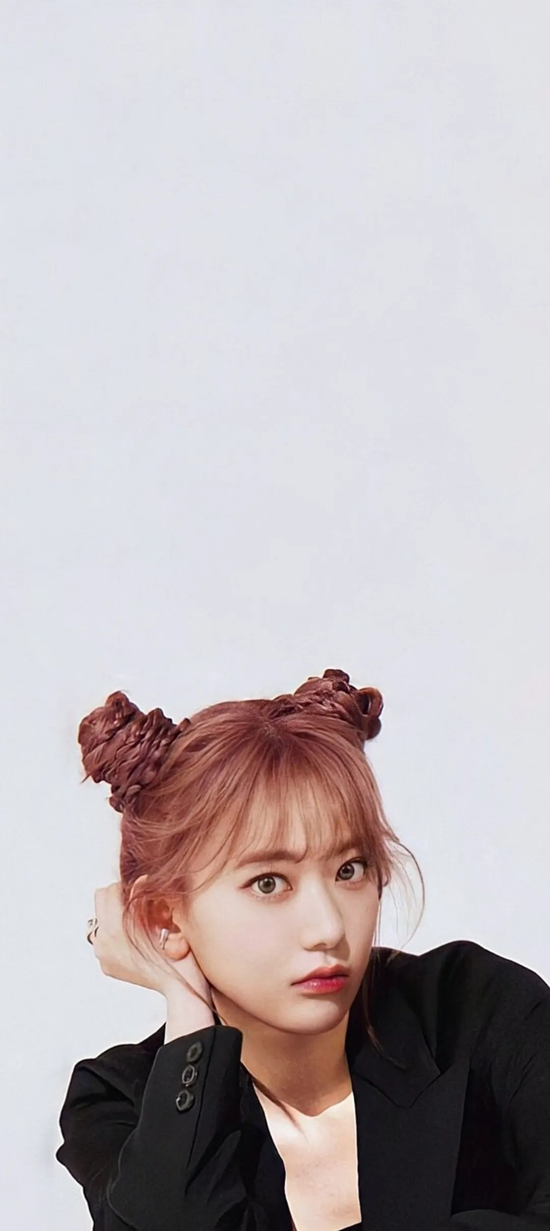 Fond d'écran de verrouillage mobile Sakura Miyawaki 4K HD télécharger — IZ*ONE, LE SSERAFIM