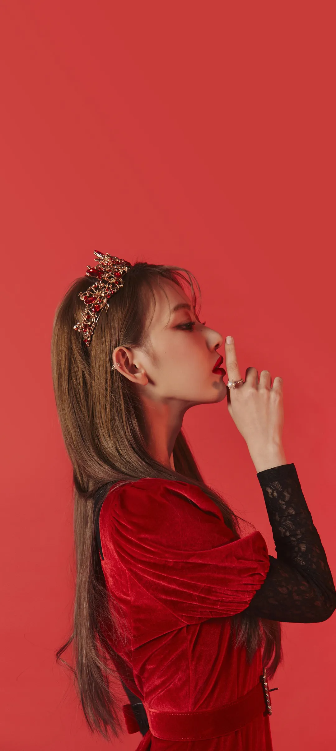 Fond d'écran de verrouillage mobile Sakura Miyawaki 4K HD télécharger — IZ*ONE, LE SSERAFIM