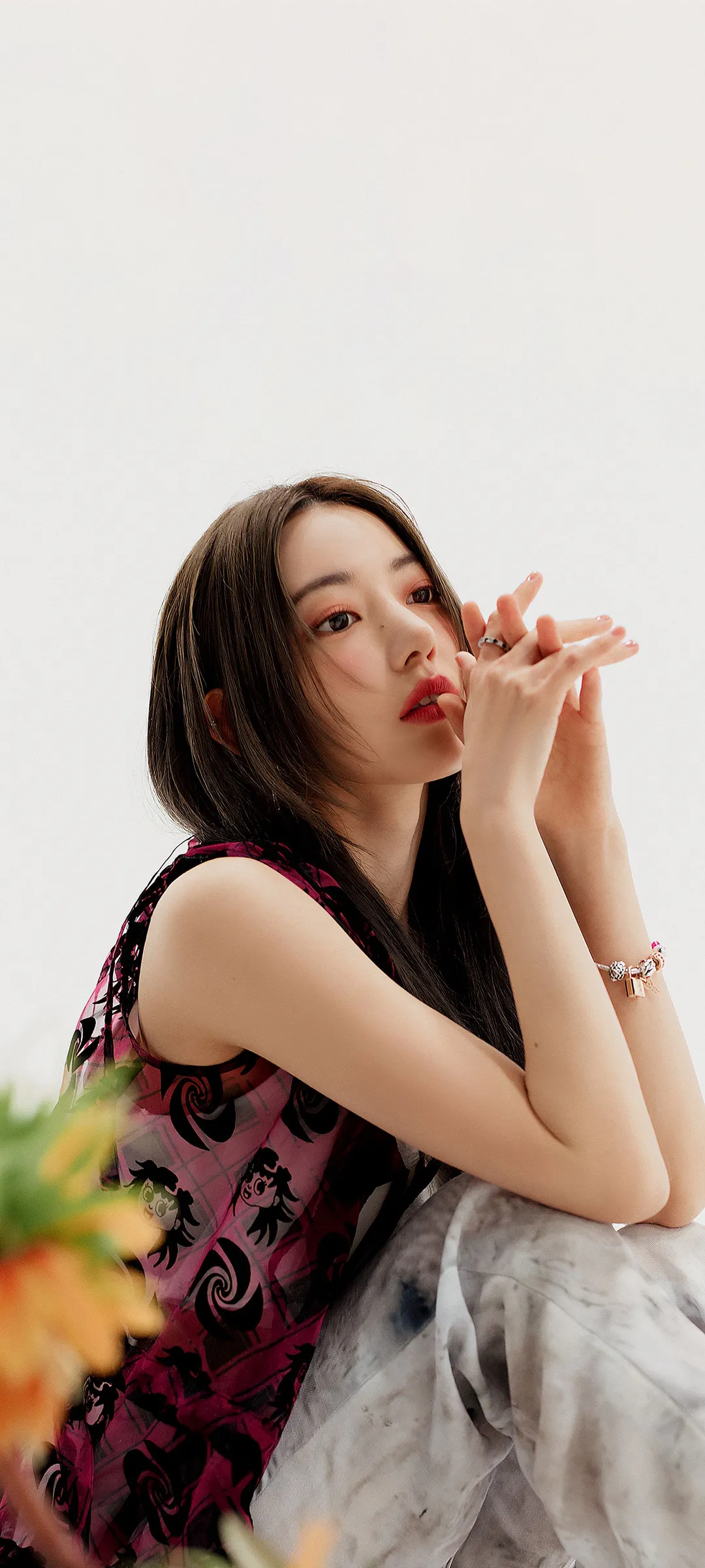 Hình nền màn hình khóa điện thoại Sakura Miyawaki 4K HD tải về — IZ*ONE, LE SSERAFIM