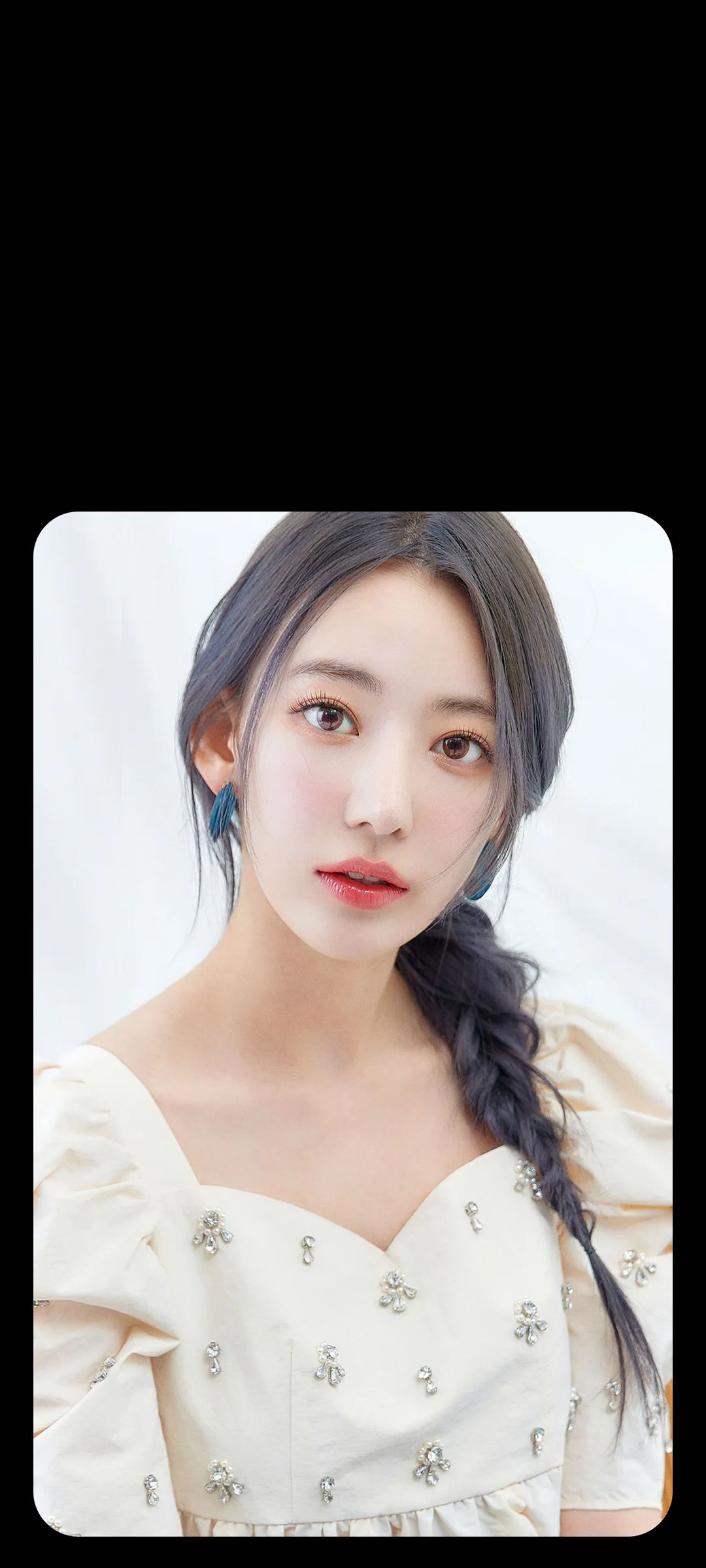 Fond d'écran de verrouillage mobile Sakura Miyawaki 4K HD télécharger — IZ*ONE, LE SSERAFIM
