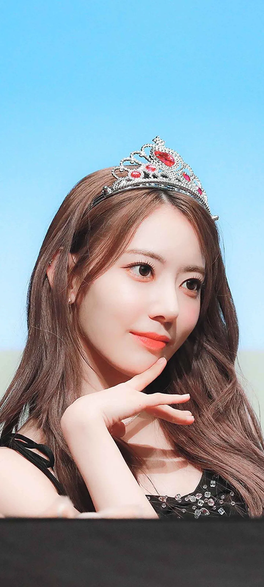Fond d'écran de verrouillage mobile Sakura Miyawaki 4K HD télécharger — IZ*ONE, LE SSERAFIM