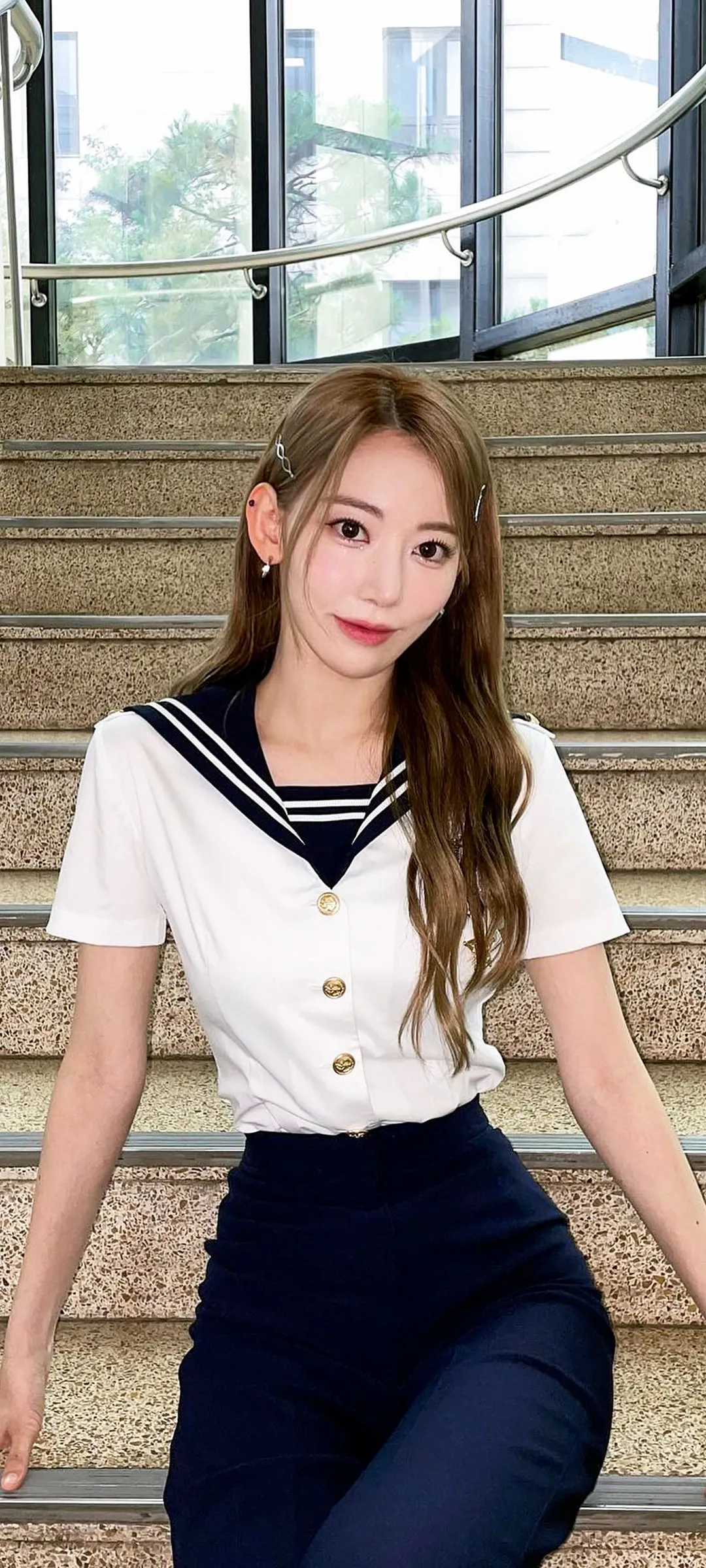 Hình nền màn hình khóa điện thoại Sakura Miyawaki 4K HD tải về — IZ*ONE, LE SSERAFIM