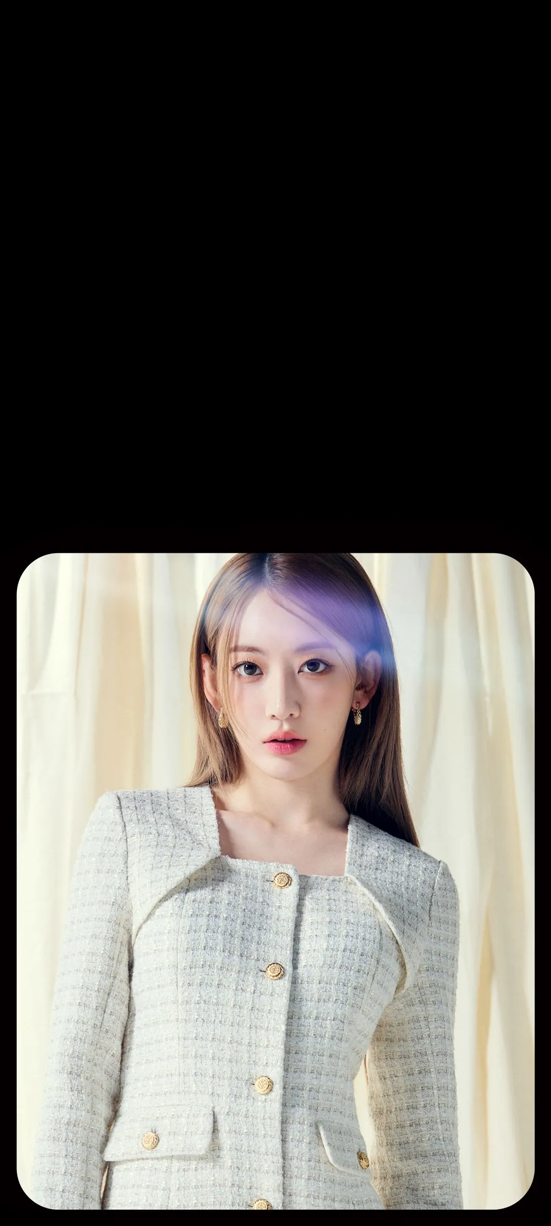 Fond d'écran de verrouillage mobile Sakura Miyawaki 4K HD télécharger — IZ*ONE, LE SSERAFIM