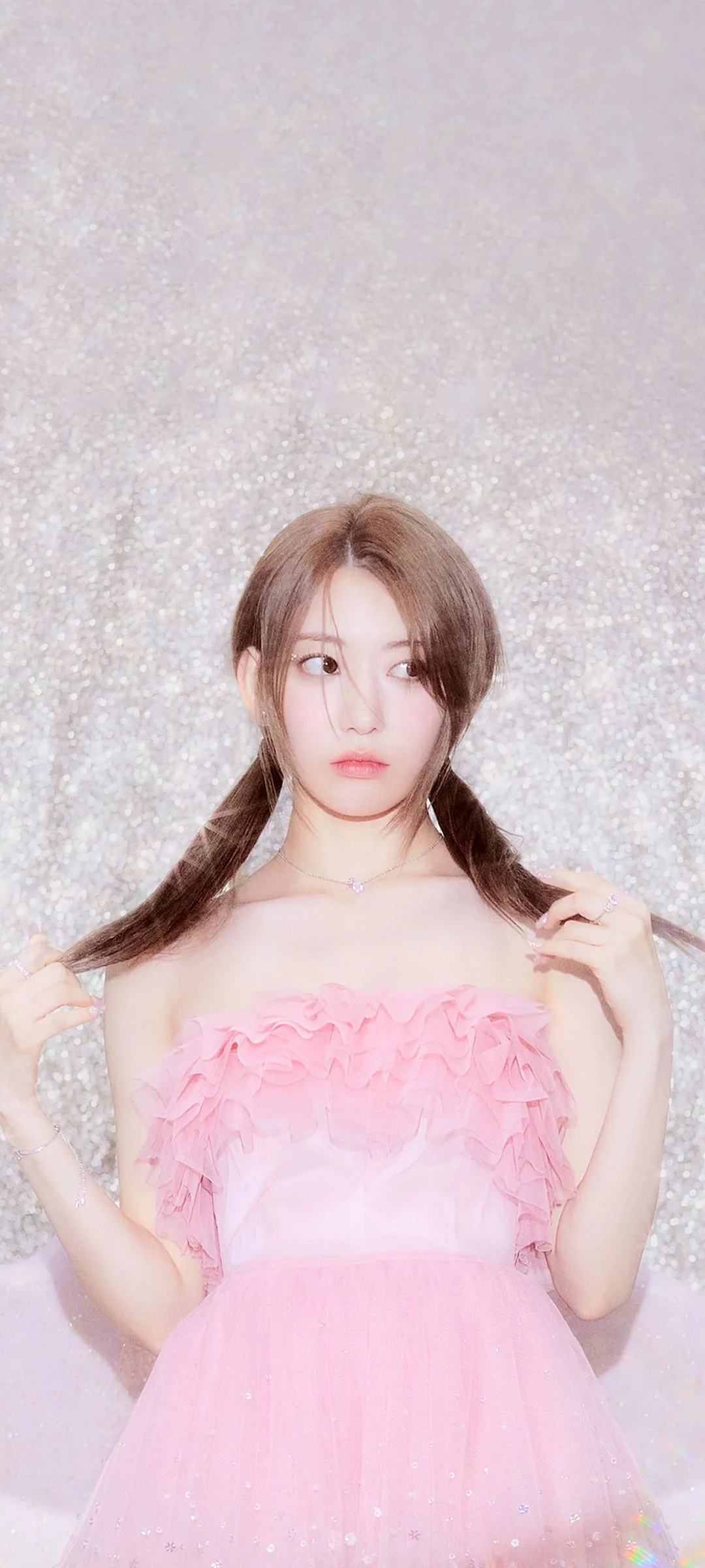 Fond d'écran de verrouillage mobile Sakura Miyawaki ANTIFRAGILE 4K HD télécharger — IZ*ONE, LE SSERAFIM