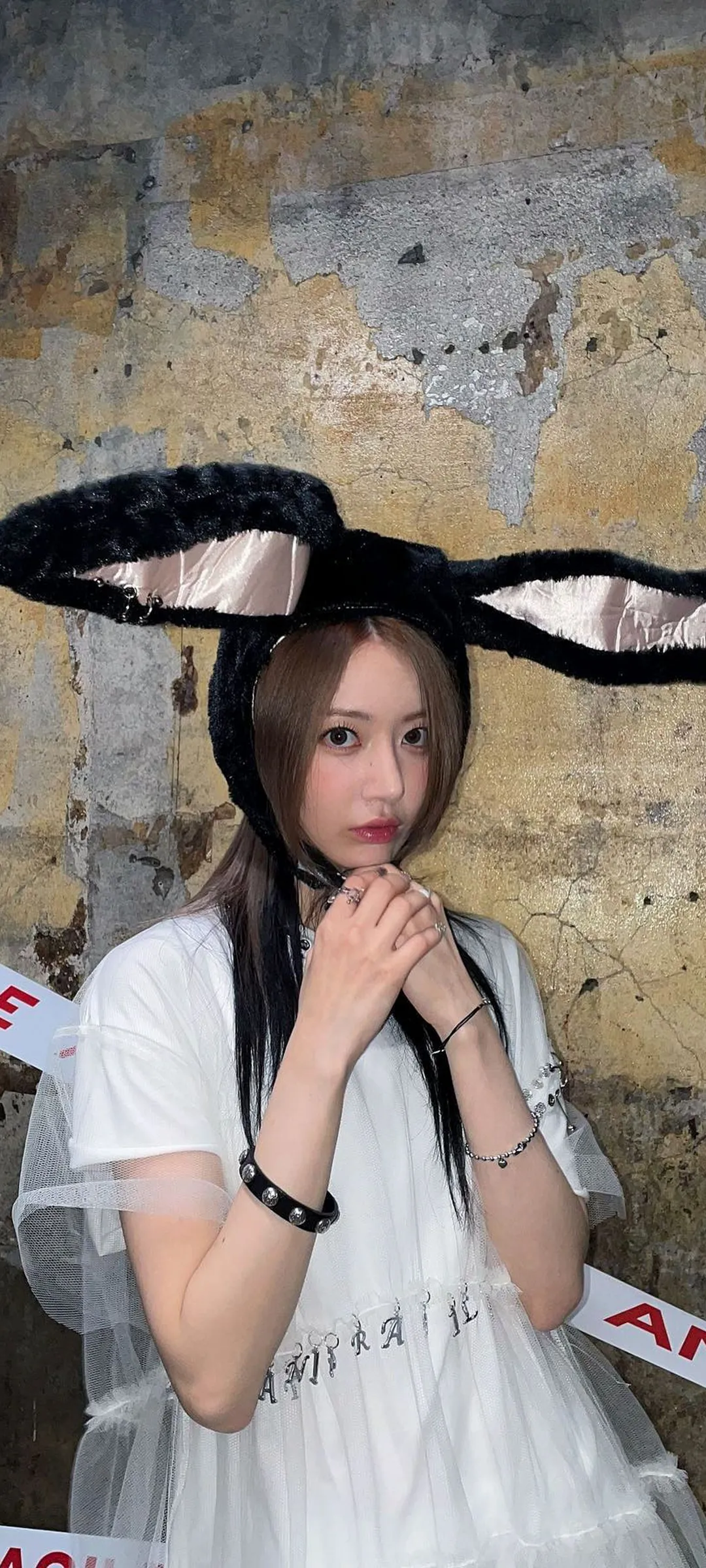 Fond d'écran de verrouillage mobile Sakura Miyawaki 4K HD télécharger — IZ*ONE, LE SSERAFIM