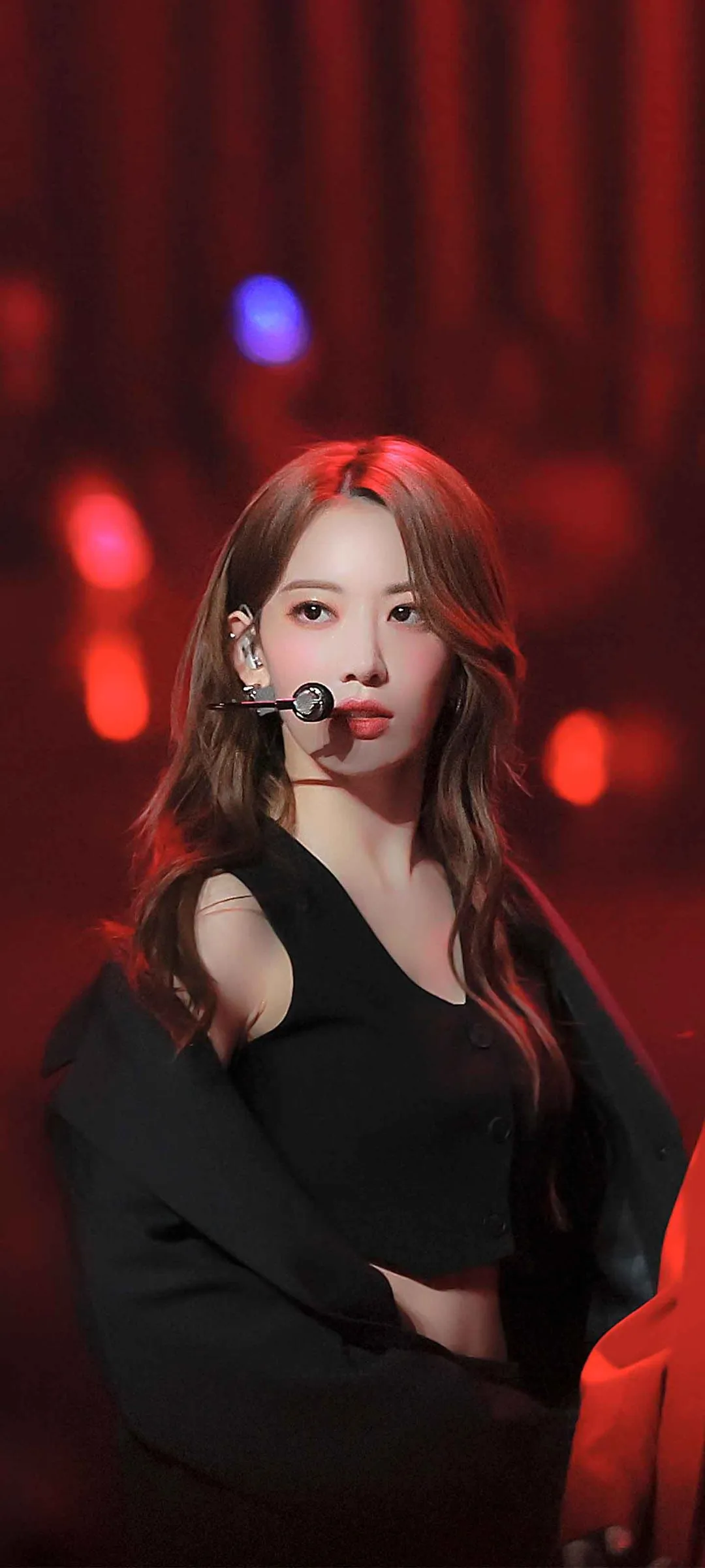 Fond d'écran de verrouillage mobile Sakura Miyawaki 4K HD télécharger — IZ*ONE, LE SSERAFIM