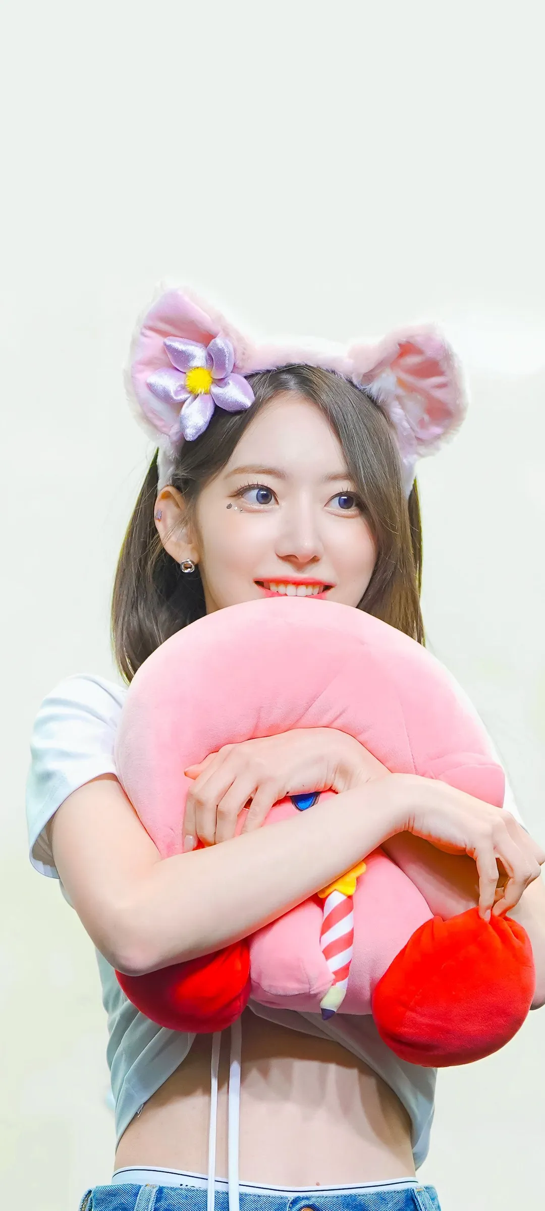 Fond d'écran de verrouillage mobile Sakura Miyawaki 4K HD télécharger — IZ*ONE, LE SSERAFIM