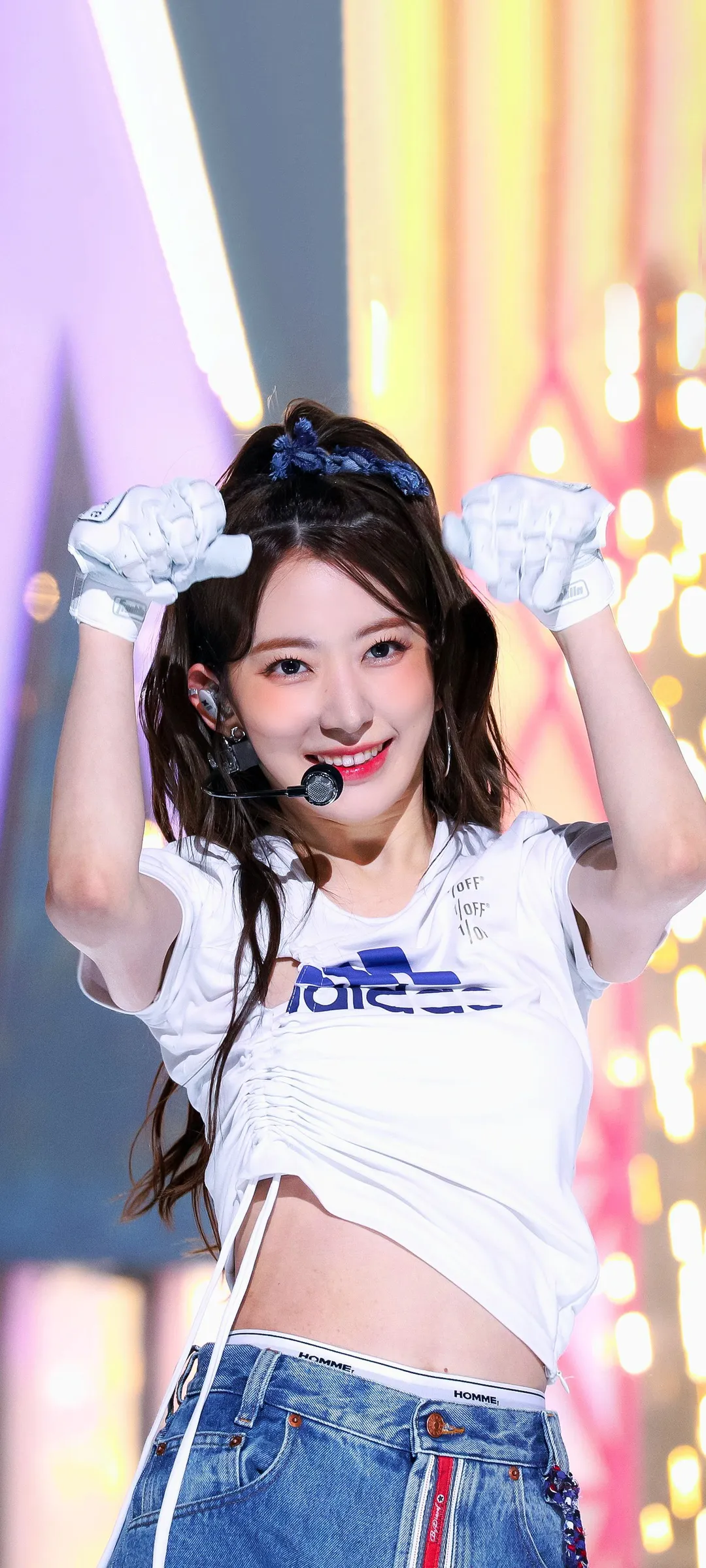 Fond d'écran de verrouillage mobile Sakura Miyawaki 4K HD télécharger — IZ*ONE, LE SSERAFIM