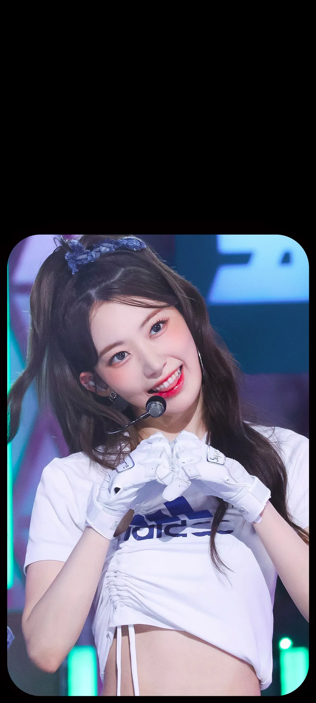Fond d'écran de verrouillage mobile Sakura Miyawaki 4K HD télécharger — IZ*ONE, LE SSERAFIM