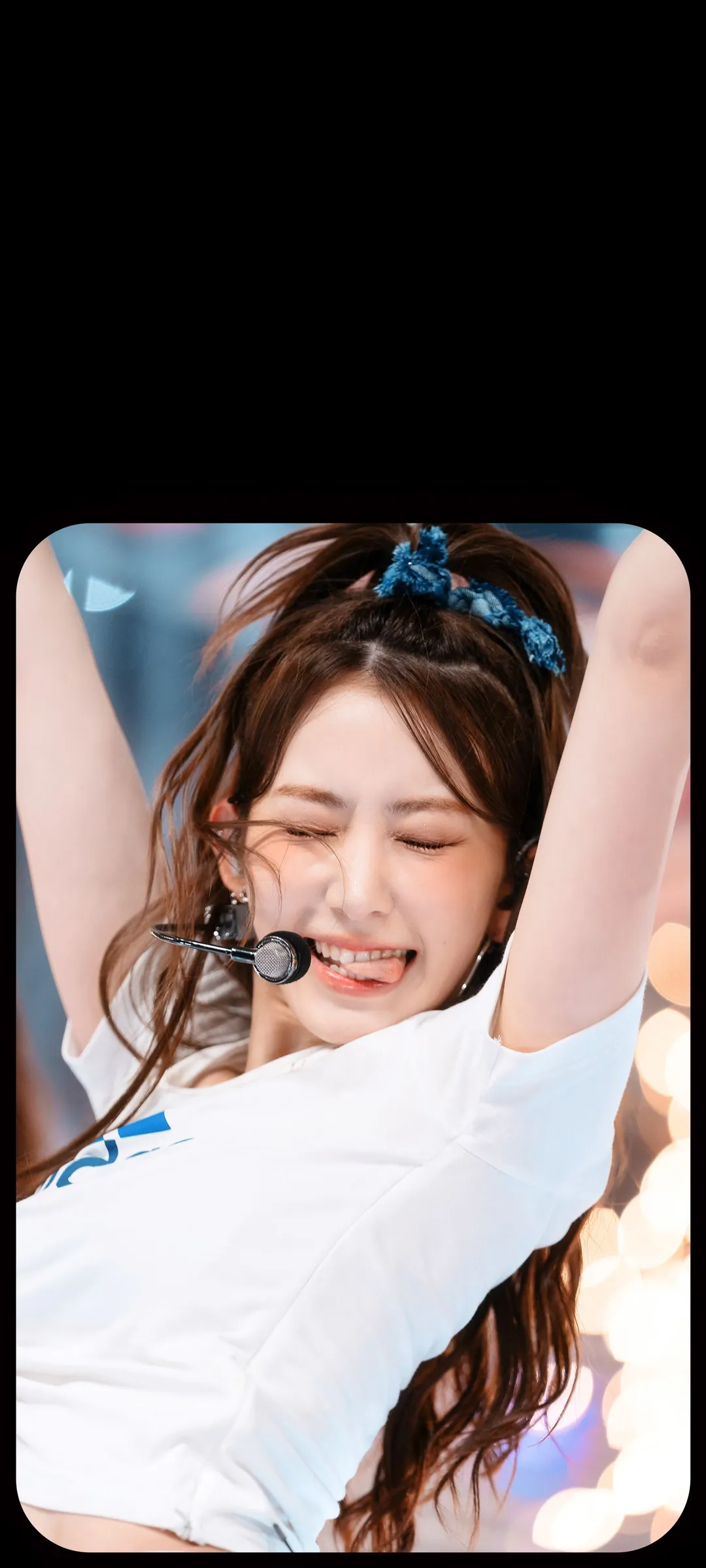Fond d'écran de verrouillage mobile Sakura Miyawaki 4K HD télécharger — IZ*ONE, LE SSERAFIM
