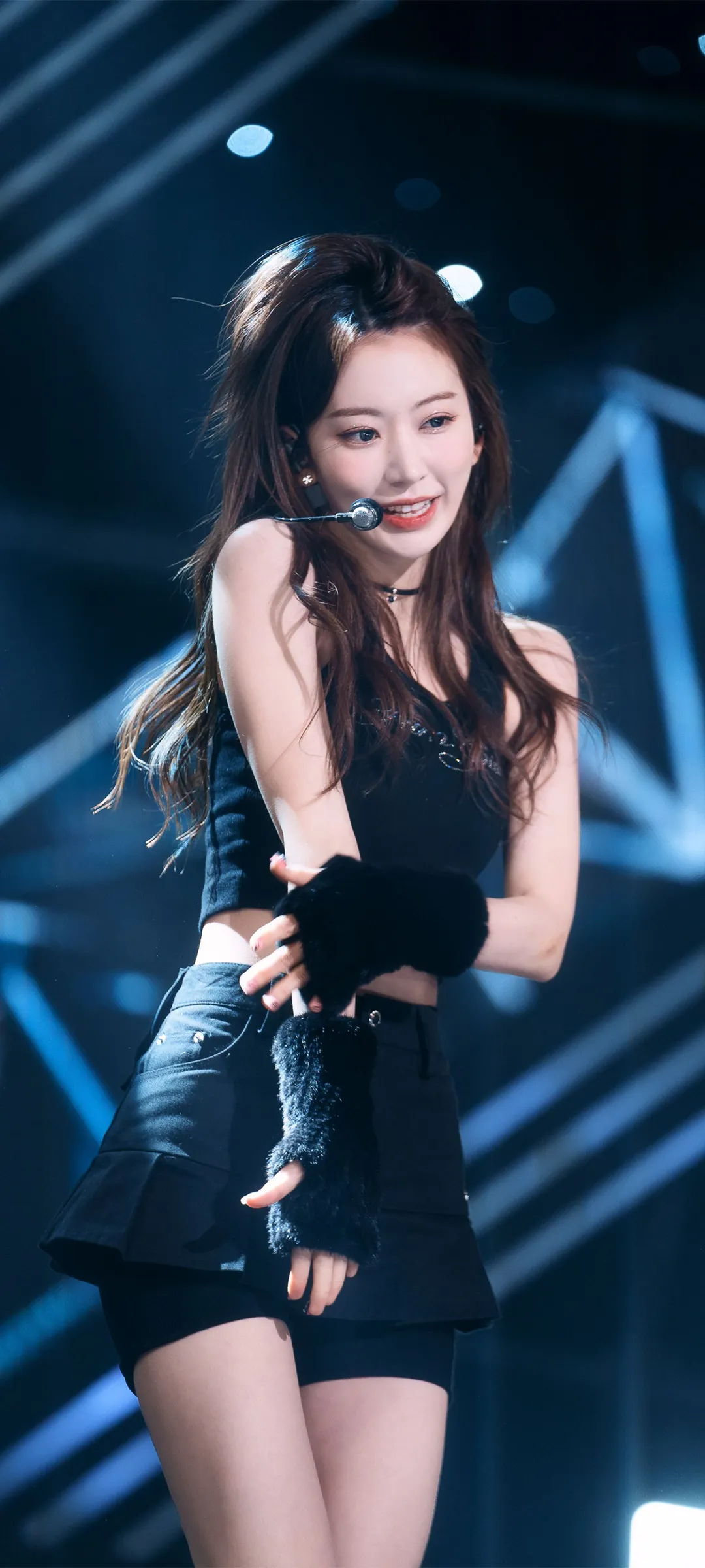 Fond d'écran de verrouillage mobile Sakura Miyawaki 4K HD télécharger — IZ*ONE, LE SSERAFIM