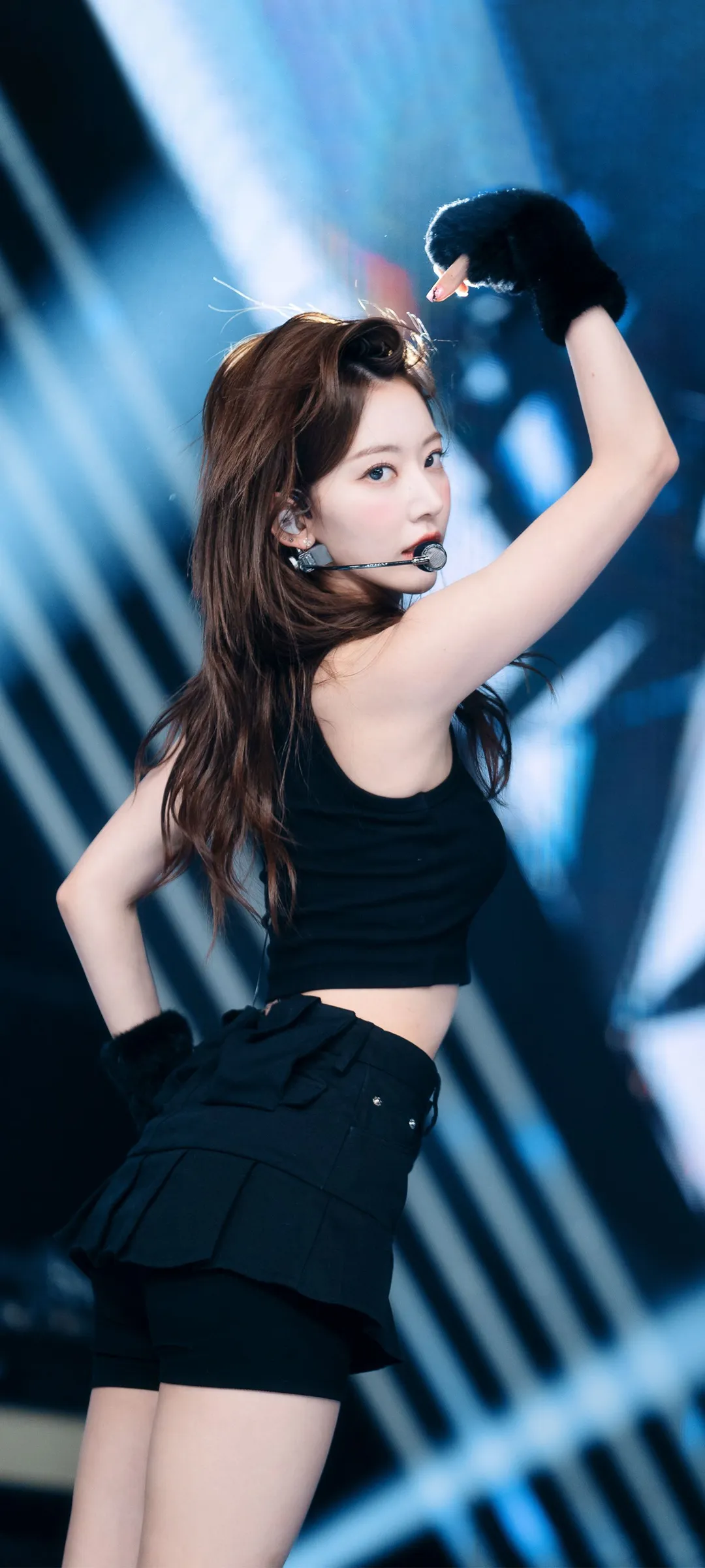 Fond d'écran de verrouillage mobile Sakura Miyawaki 4K HD télécharger — IZ*ONE, LE SSERAFIM