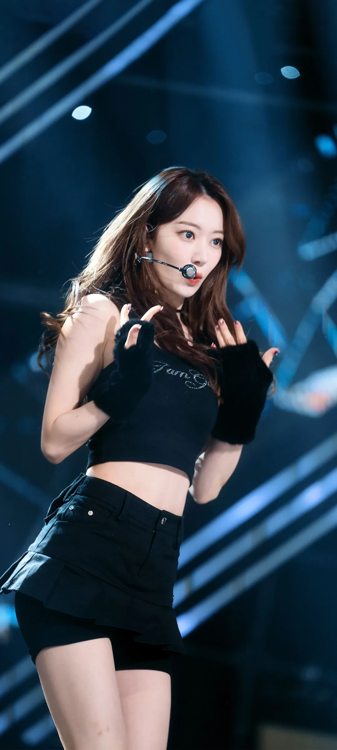 Fond d'écran de verrouillage mobile Sakura Miyawaki 4K HD télécharger — IZ*ONE, LE SSERAFIM