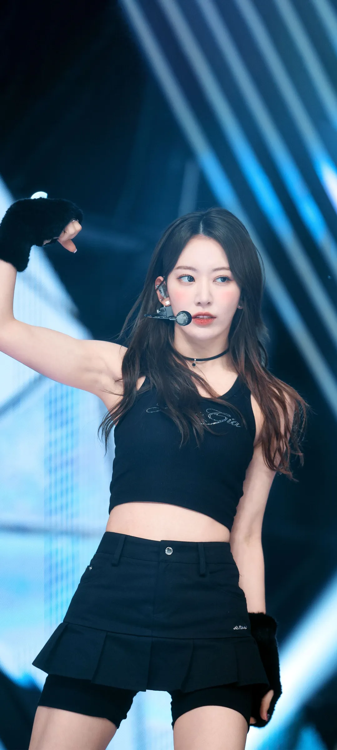 Fond d'écran de verrouillage mobile Sakura Miyawaki 4K HD télécharger — IZ*ONE, LE SSERAFIM