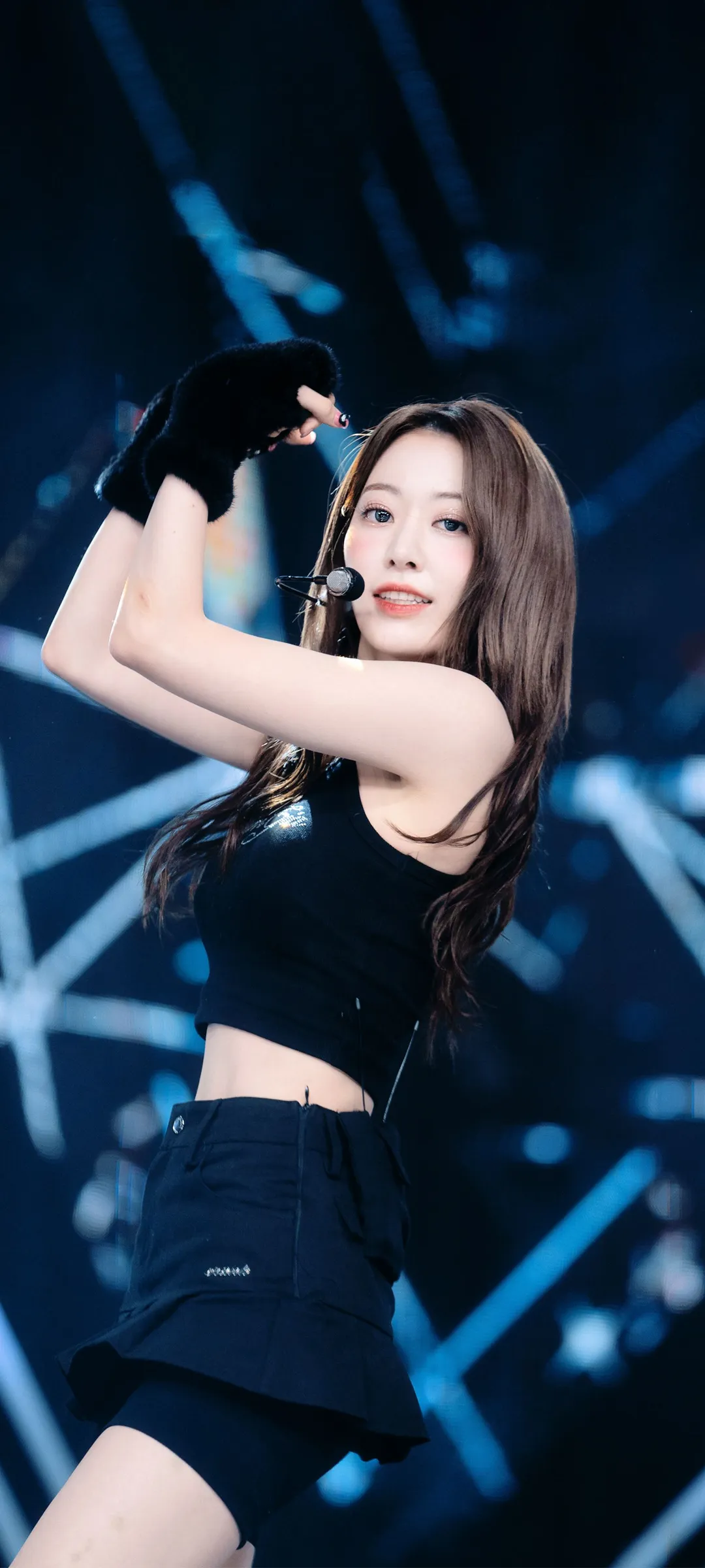 Fond d'écran de verrouillage mobile Sakura Miyawaki 4K HD télécharger — IZ*ONE, LE SSERAFIM