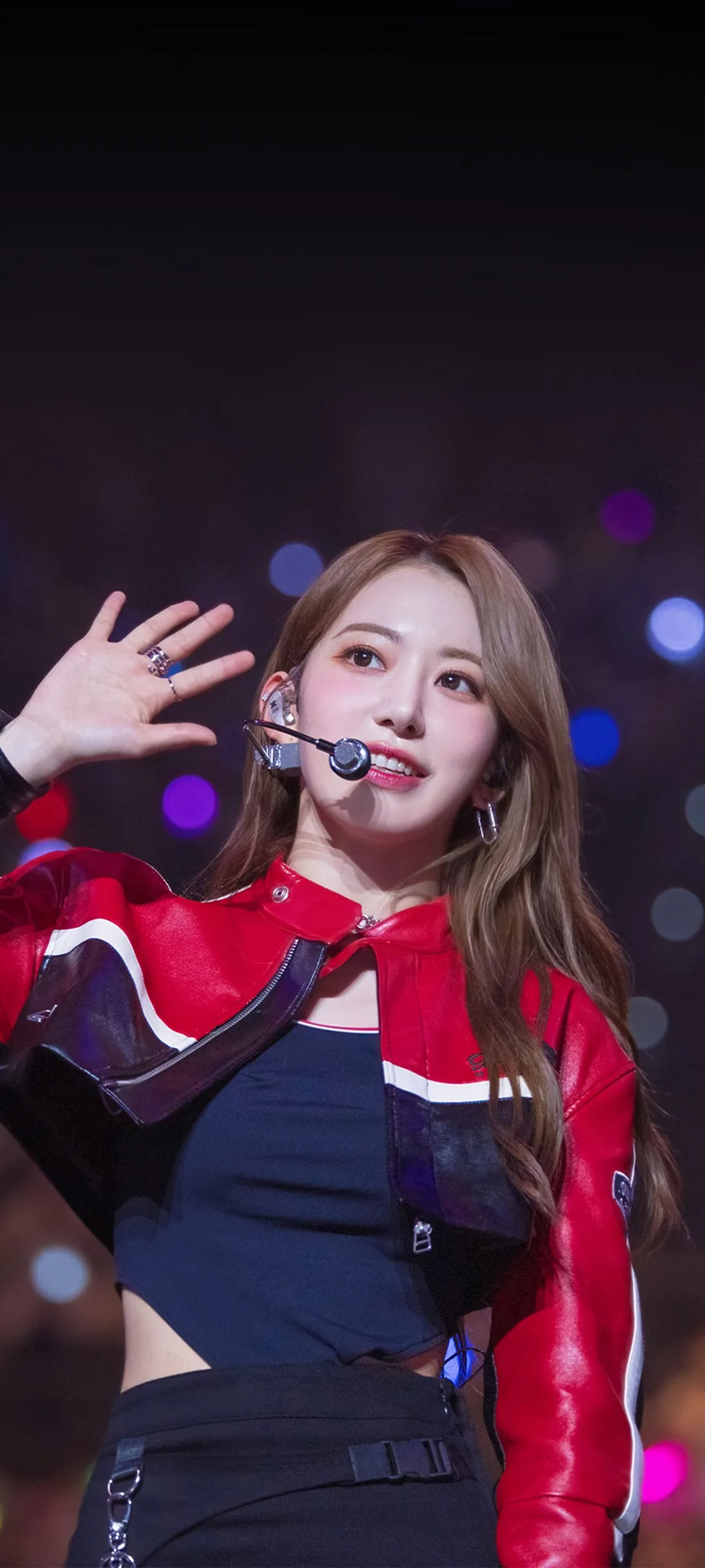 Fond d'écran de verrouillage mobile Sakura Miyawaki 4K HD télécharger — IZ*ONE, LE SSERAFIM