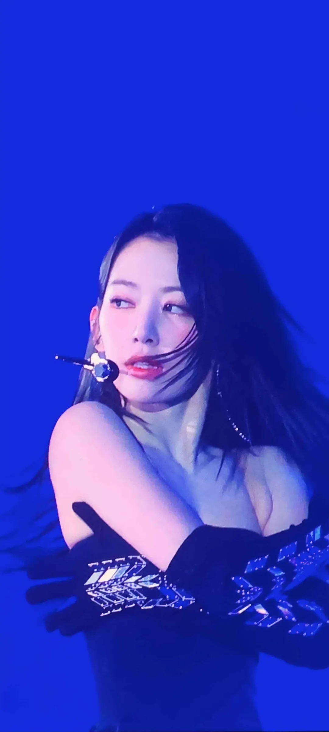 Fond d'écran de verrouillage mobile Sakura Miyawaki 4K HD télécharger — IZ*ONE, LE SSERAFIM