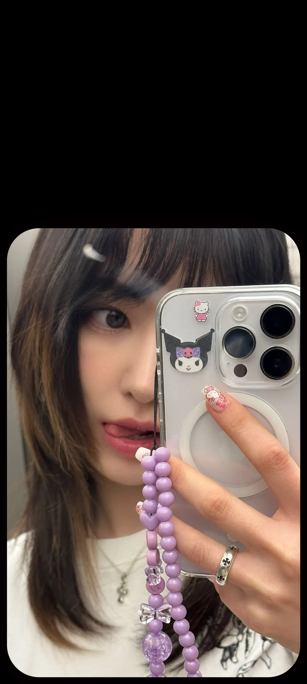 Fond d'écran de verrouillage mobile Sakura Miyawaki 4K HD télécharger — IZ*ONE, LE SSERAFIM