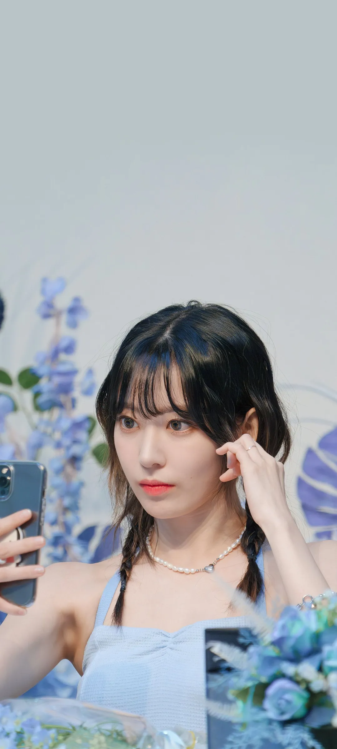 Fond d'écran de verrouillage mobile Sakura Miyawaki 4K HD télécharger — IZ*ONE, LE SSERAFIM