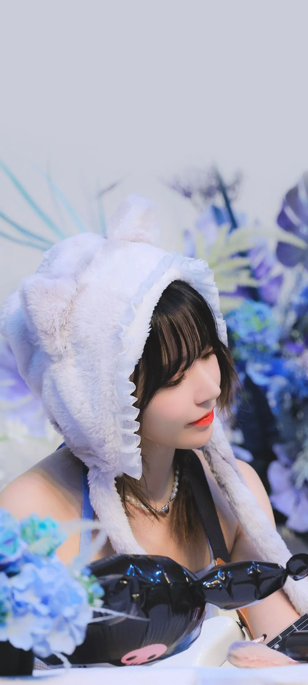 Fond d'écran de verrouillage mobile Sakura Miyawaki 4K HD télécharger — IZ*ONE, LE SSERAFIM