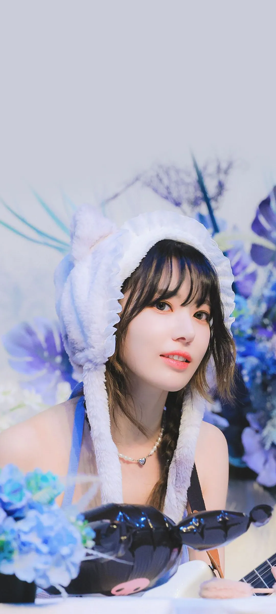 Fond d'écran de verrouillage mobile Sakura Miyawaki 4K HD télécharger — IZ*ONE, LE SSERAFIM