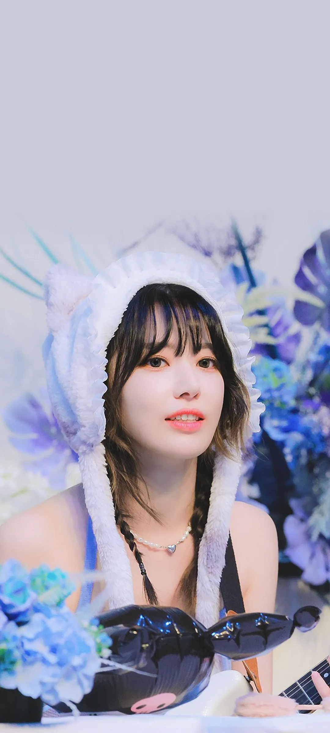 Fond d'écran de verrouillage mobile Sakura Miyawaki 4K HD télécharger — IZ*ONE, LE SSERAFIM