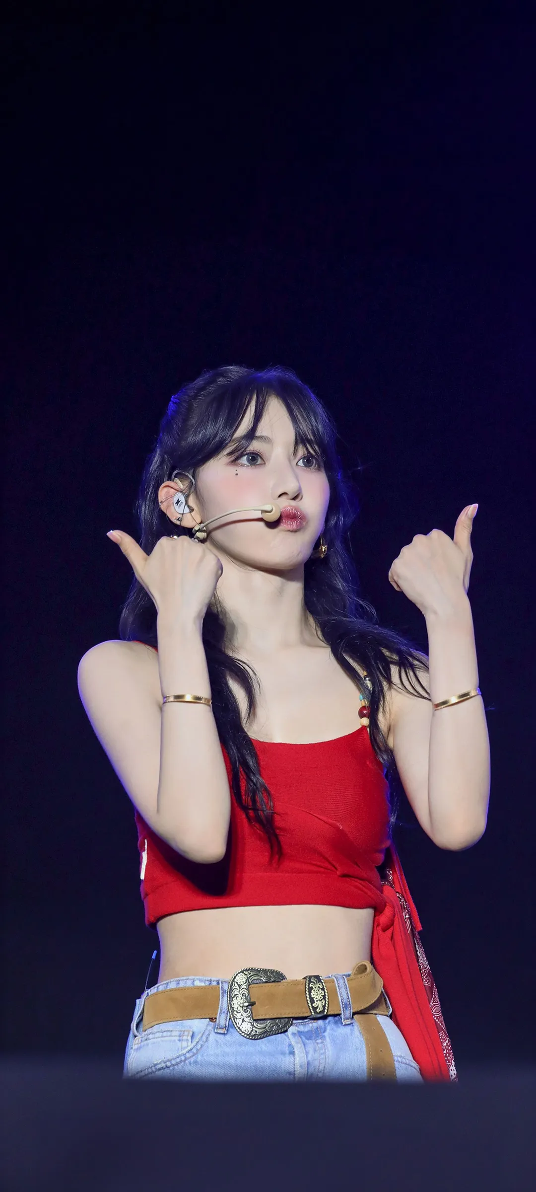 Fond d'écran de verrouillage mobile Sakura Miyawaki 4K HD télécharger — IZ*ONE, LE SSERAFIM