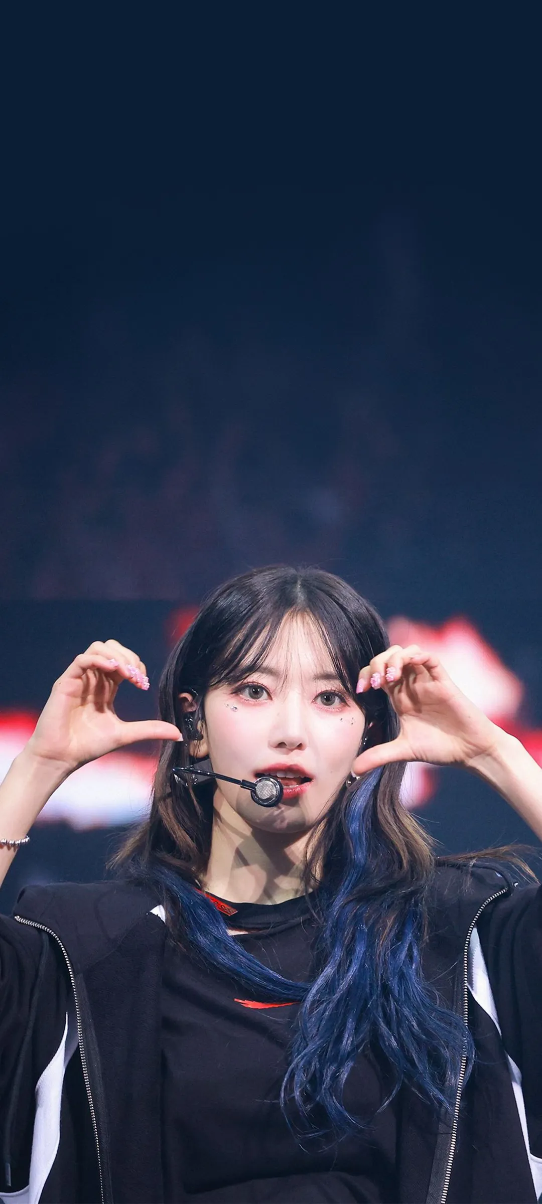 Fond d'écran de verrouillage mobile Sakura Miyawaki 4K HD télécharger — IZ*ONE, LE SSERAFIM