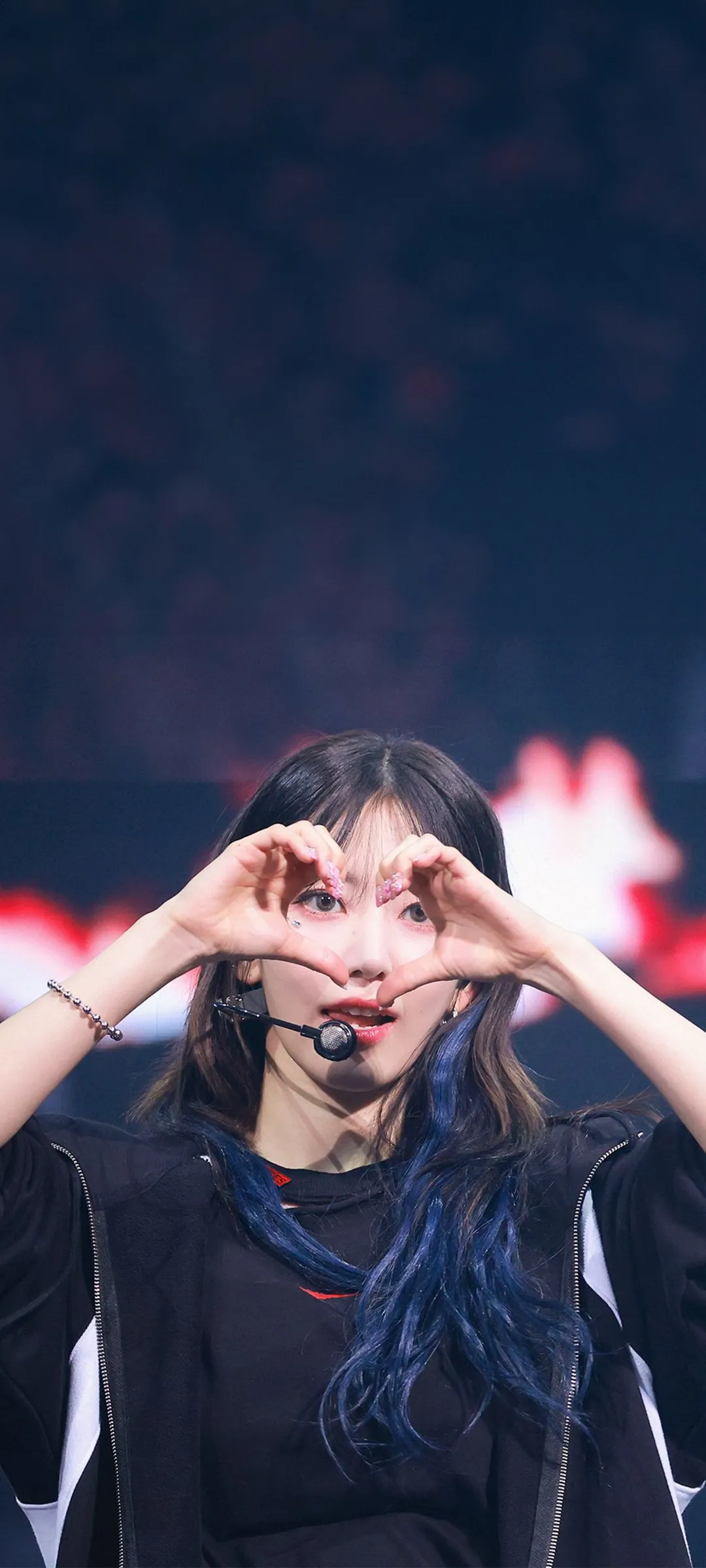Fond d'écran de verrouillage mobile Sakura Miyawaki 4K HD télécharger — IZ*ONE, LE SSERAFIM
