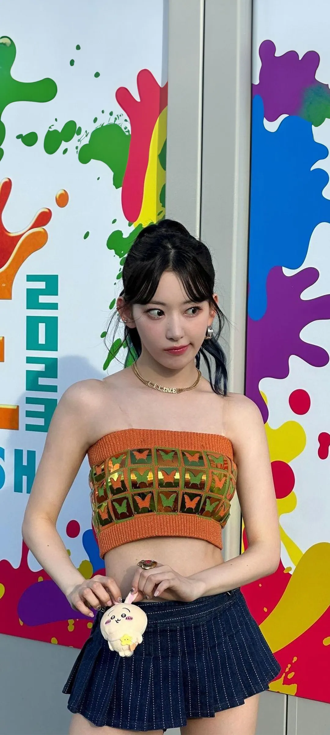 Fond d'écran de verrouillage mobile Sakura Miyawaki 4K HD télécharger — IZ*ONE, LE SSERAFIM
