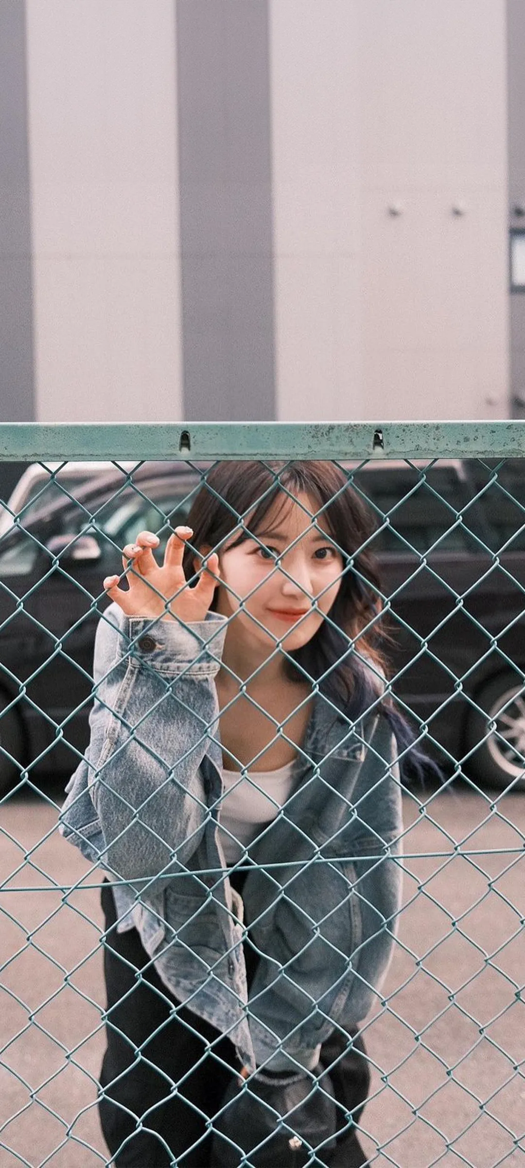 Fond d'écran de verrouillage mobile Sakura Miyawaki 4K HD télécharger — IZ*ONE, LE SSERAFIM
