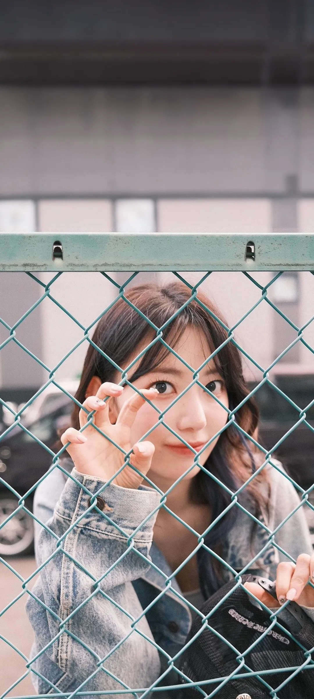 Fond d'écran de verrouillage mobile Sakura Miyawaki 4K HD télécharger — IZ*ONE, LE SSERAFIM