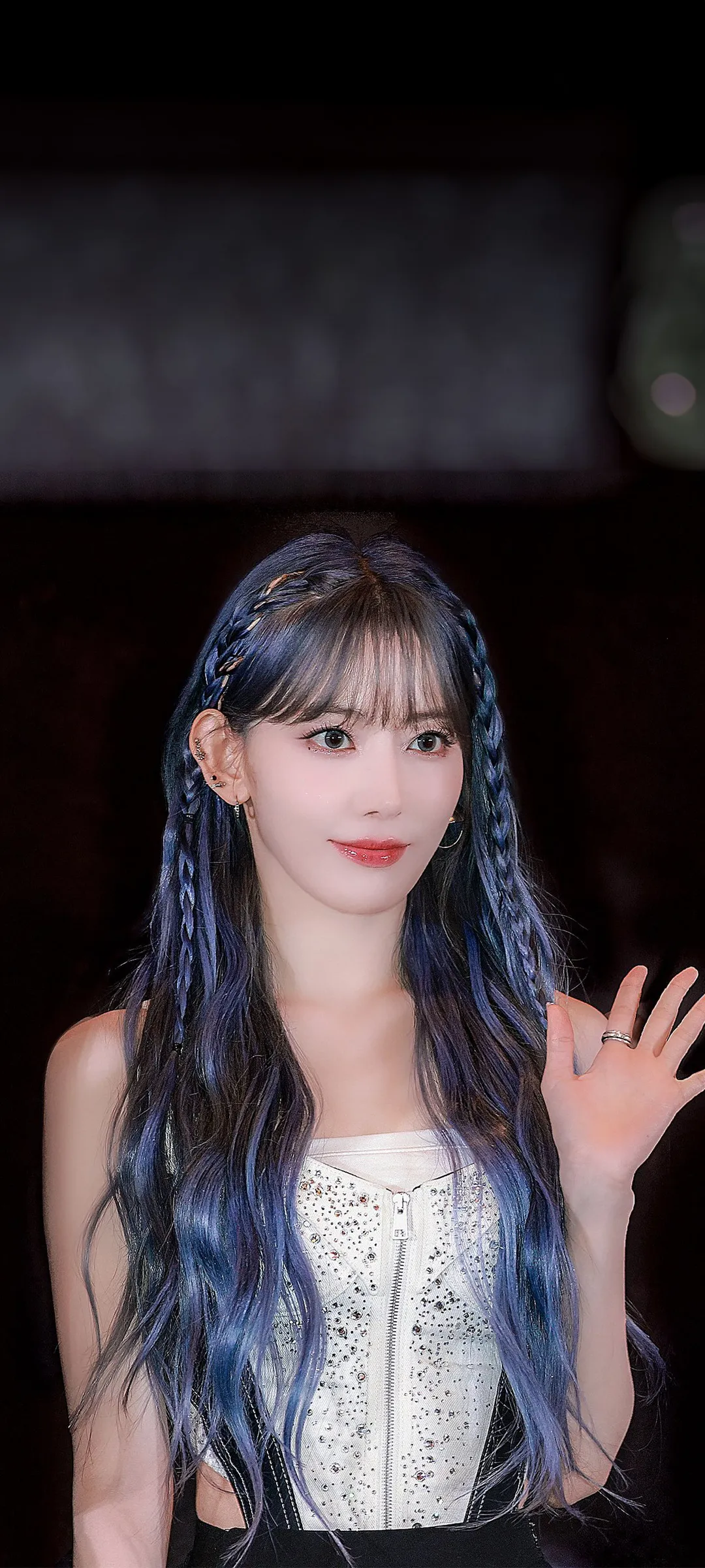 Fond d'écran de verrouillage mobile Sakura Miyawaki 4K HD télécharger — IZ*ONE, LE SSERAFIM