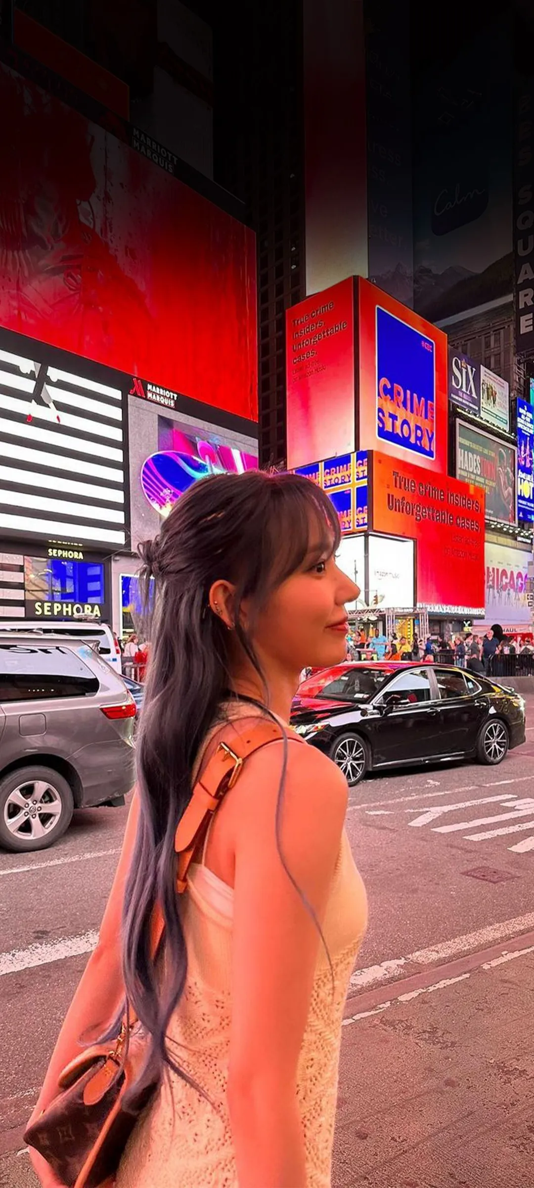 Fond d'écran de verrouillage mobile Sakura Miyawaki 4K HD télécharger — IZ*ONE, LE SSERAFIM