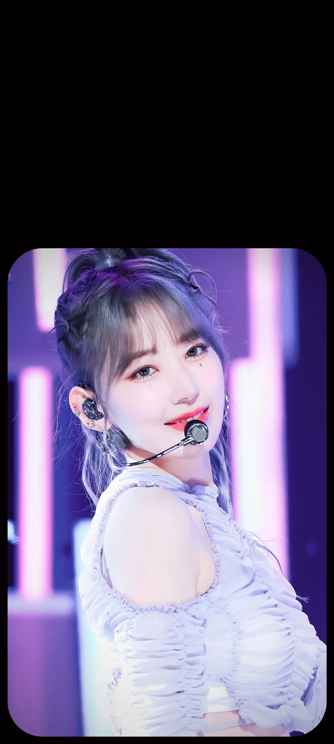 Fond d'écran de verrouillage mobile Sakura Miyawaki 4K HD télécharger — IZ*ONE, LE SSERAFIM