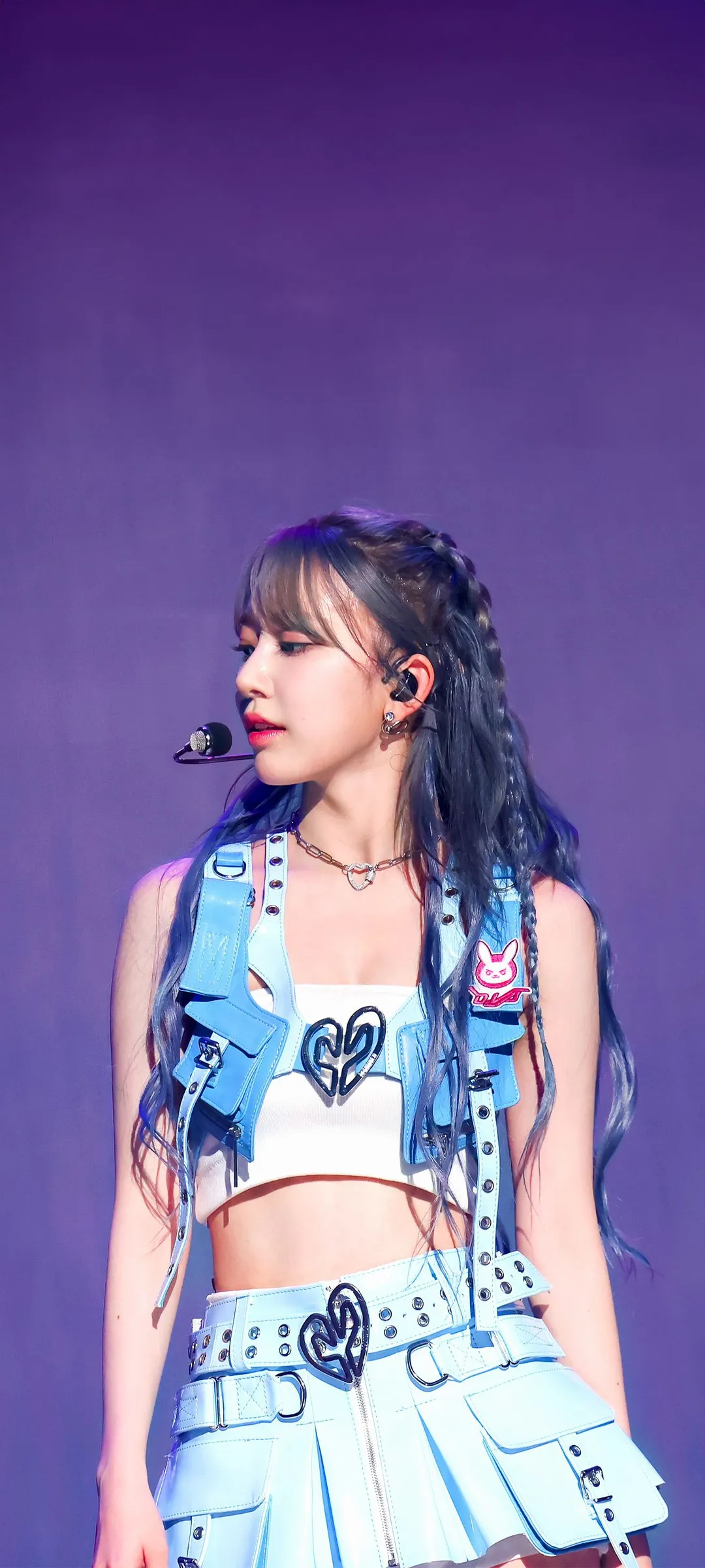 Fond d'écran de verrouillage mobile Sakura Miyawaki 4K HD télécharger — IZ*ONE, LE SSERAFIM