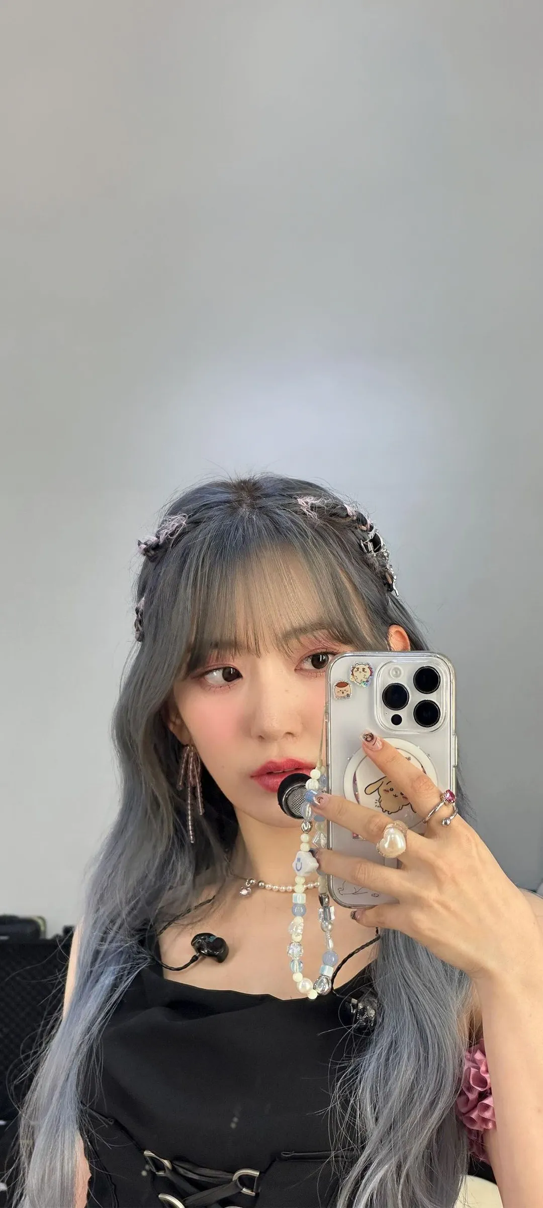 Fond d'écran de verrouillage mobile Sakura Miyawaki 4K HD télécharger — IZ*ONE, LE SSERAFIM