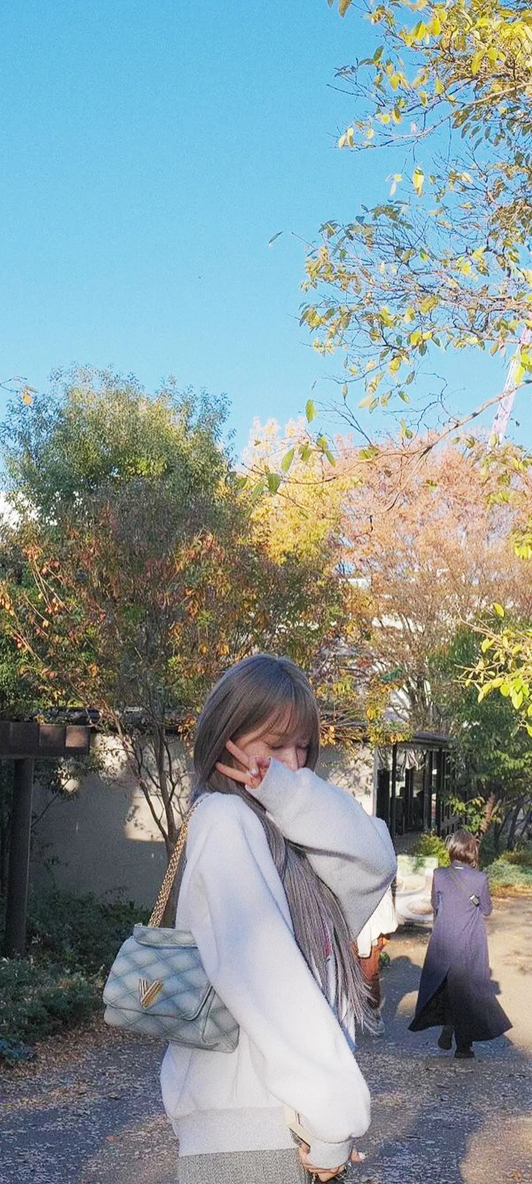 Hình nền màn hình khóa điện thoại Sakura Miyawaki 4K HD tải về — IZ*ONE, LE SSERAFIM