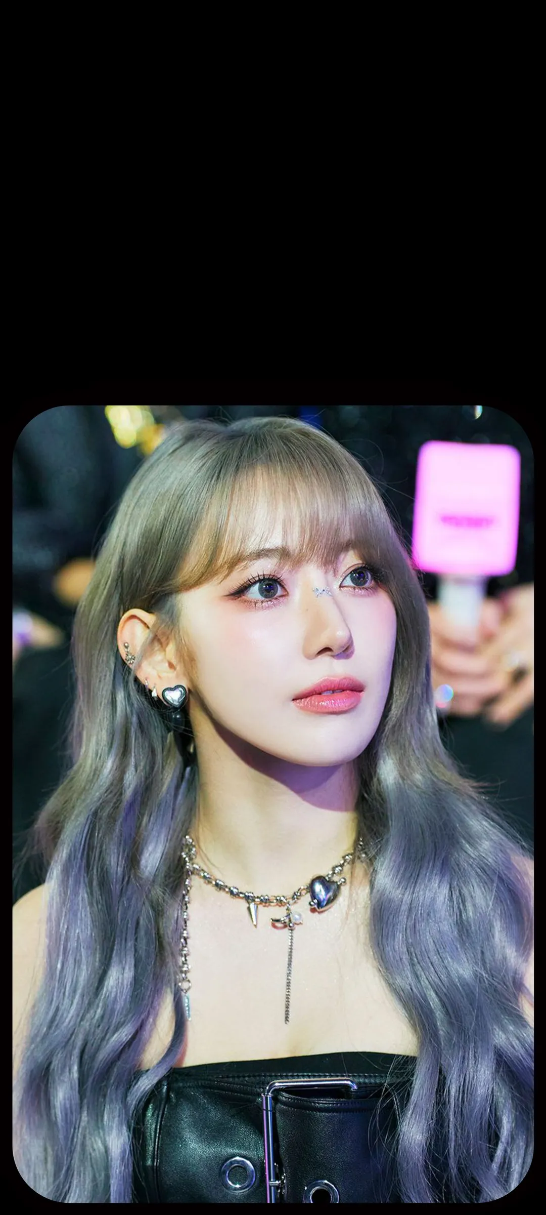 Fond d'écran de verrouillage mobile Sakura Miyawaki 4K HD télécharger — IZ*ONE, LE SSERAFIM